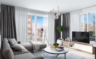 WINEGG-Neubauprojekt-Mallorca-Palma-Eigentumswohnungen-Wohnzimmer