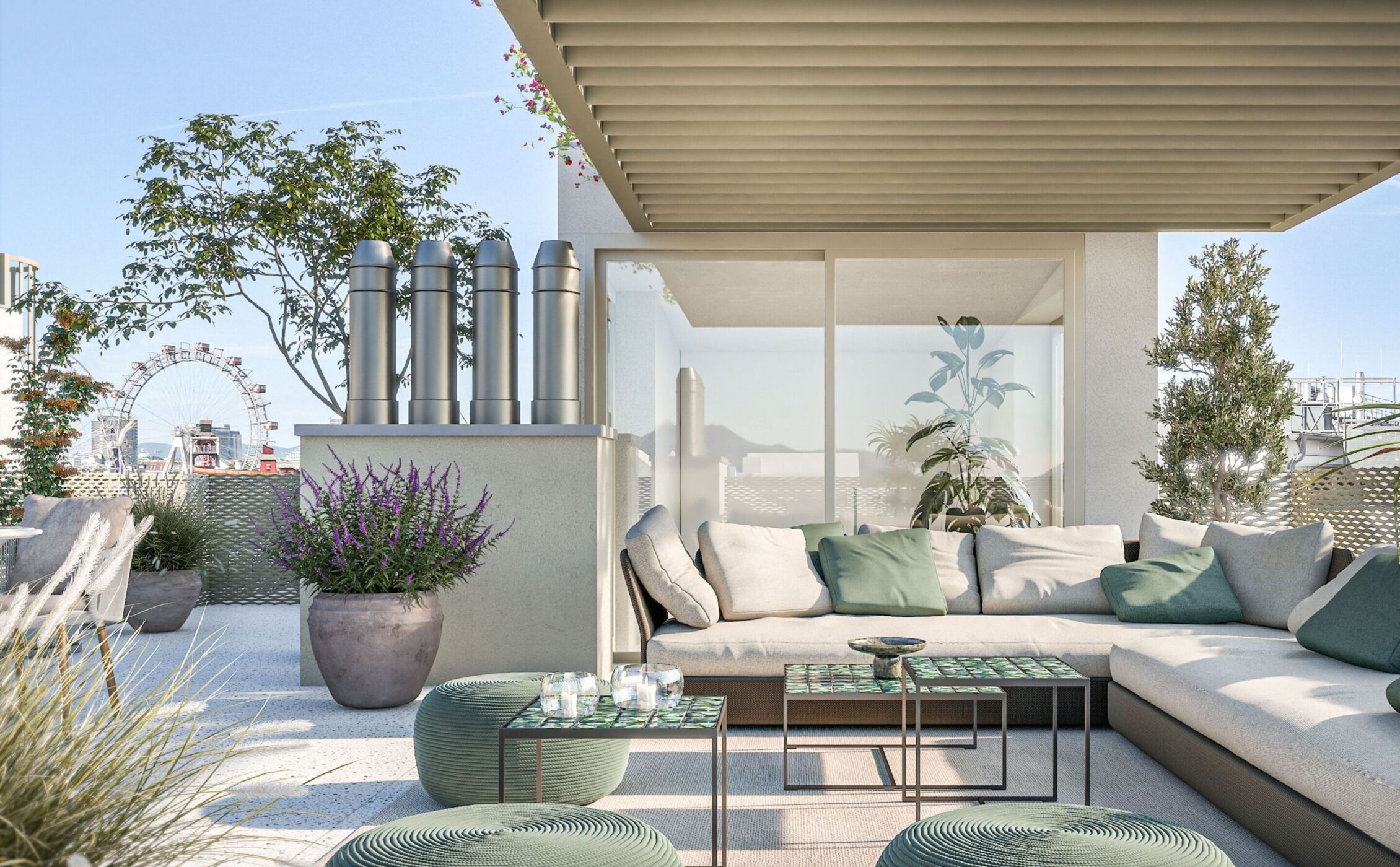 Ausstellungsstraße 29 | Dachterrasse