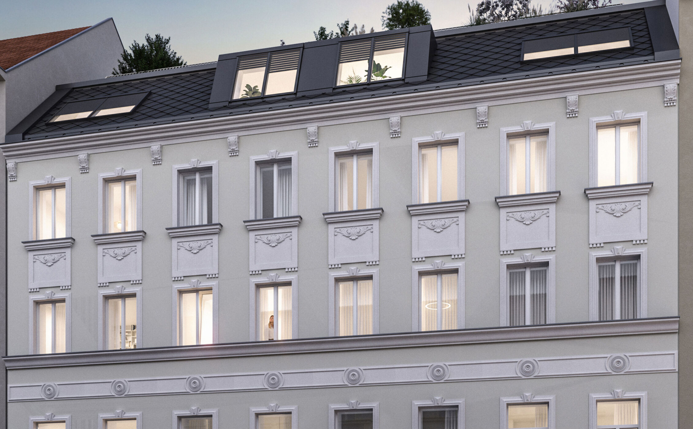 The Core | Fassade Nacht