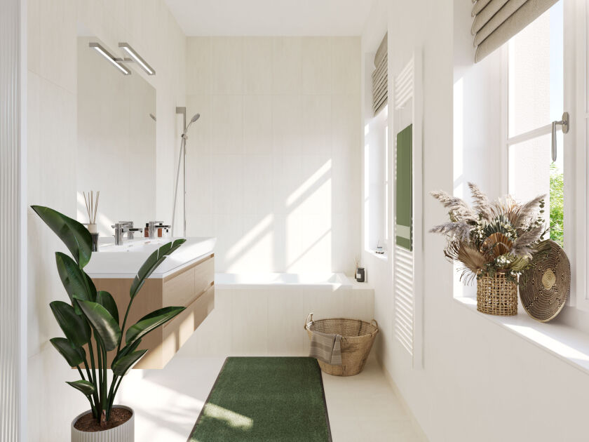 Roseggergasse Bathroom 4K