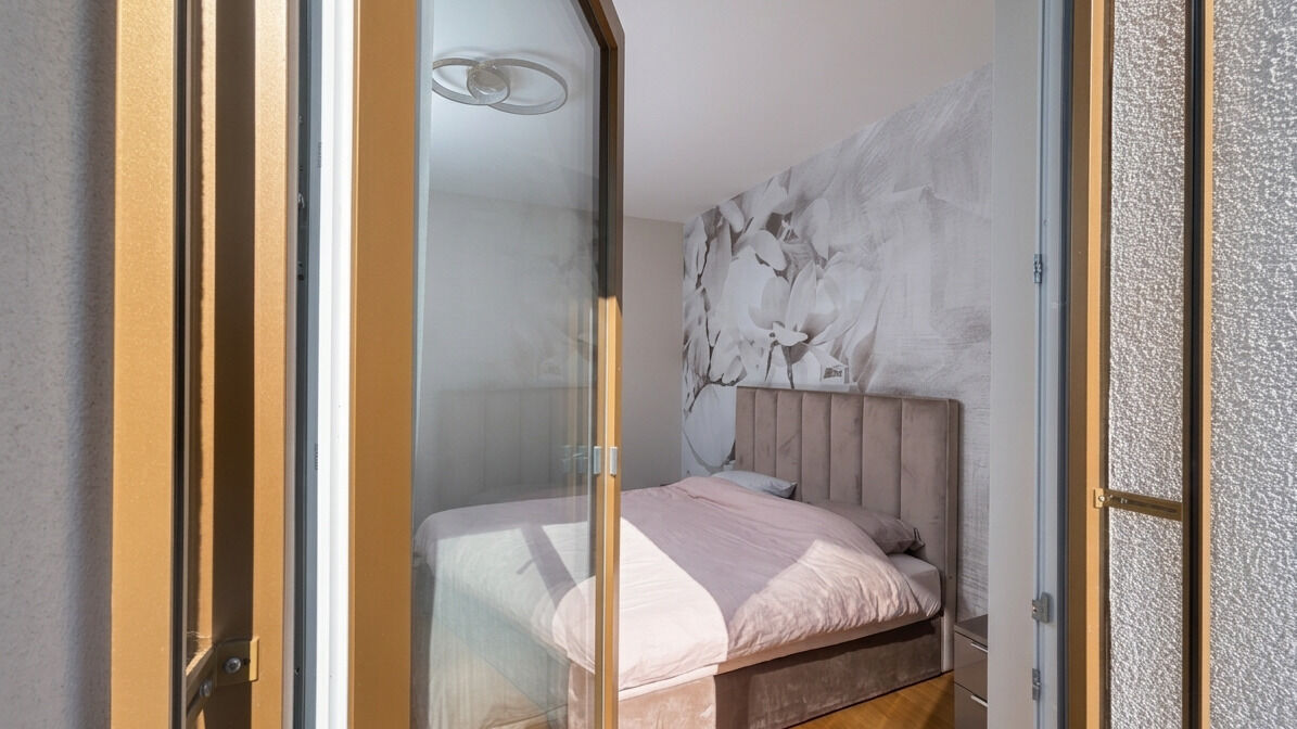 Balkon beim Schlafzimmer
