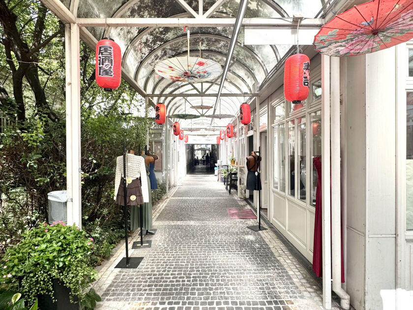 Zugang durch Passage