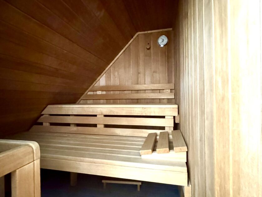 Sauna im Badezimmer