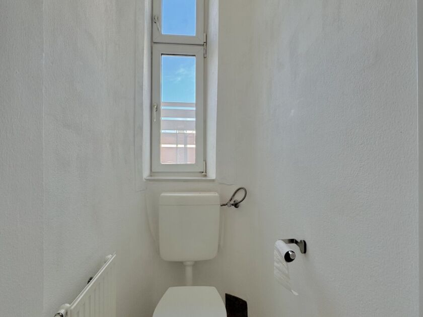 WC mit Fenster