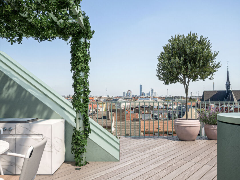 Dachterrasse | Ausblick