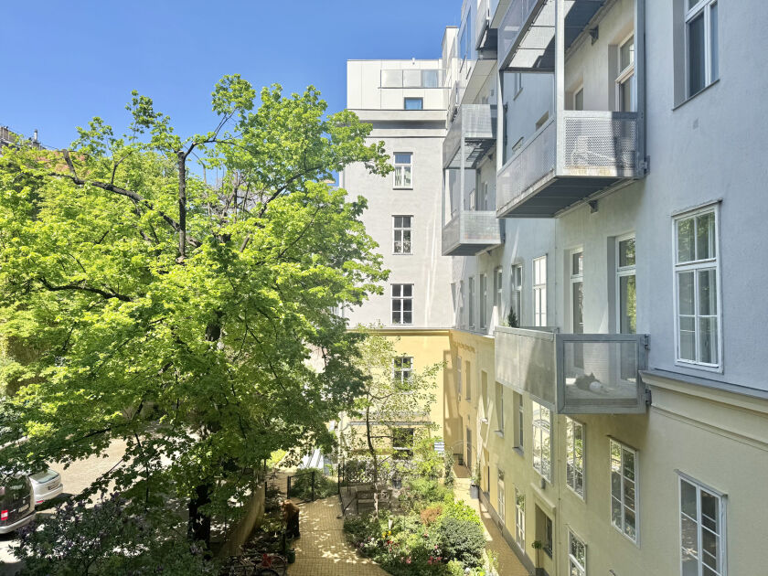 Blick in den Innenhof