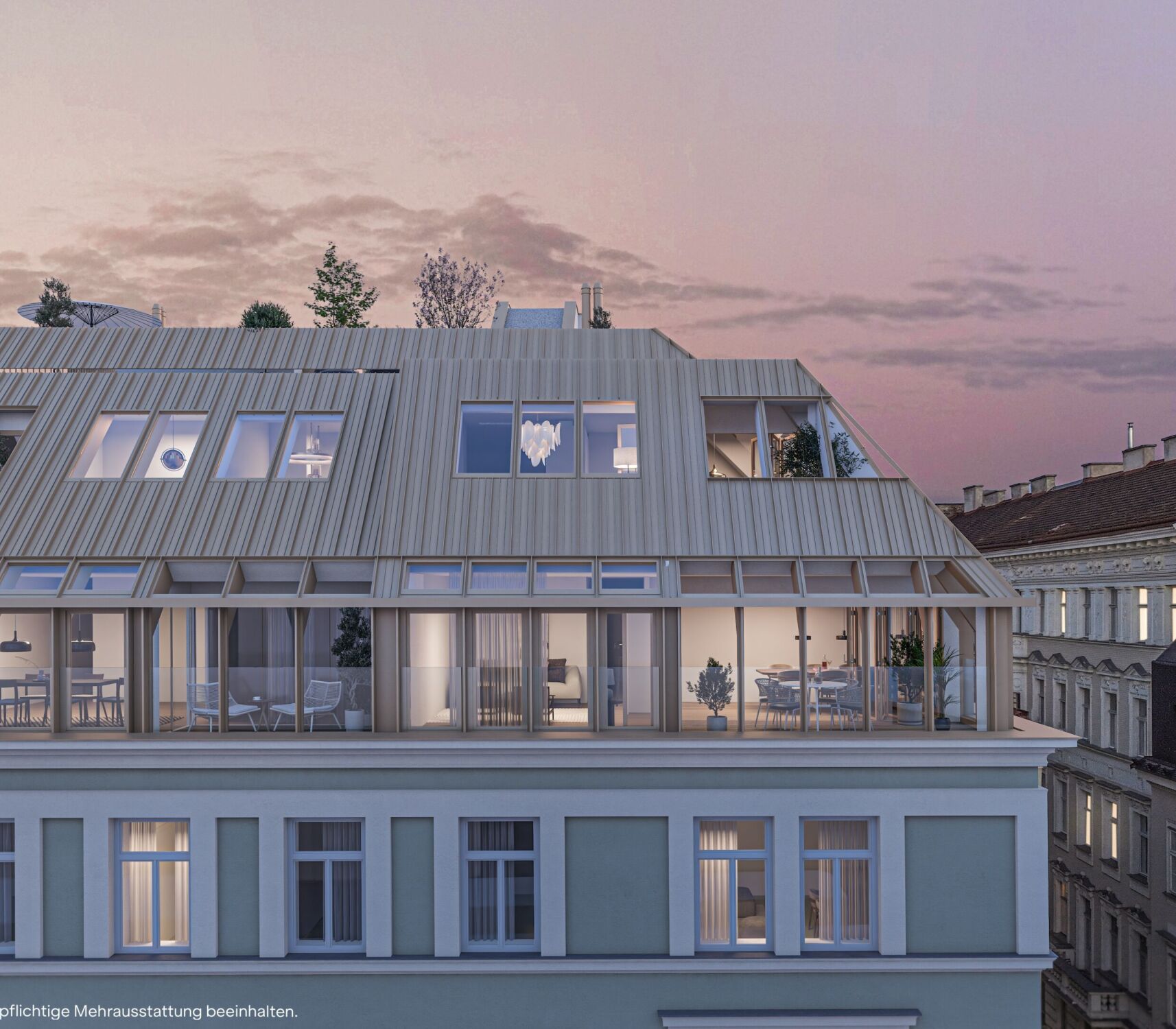 Rooftops bei Nacht
