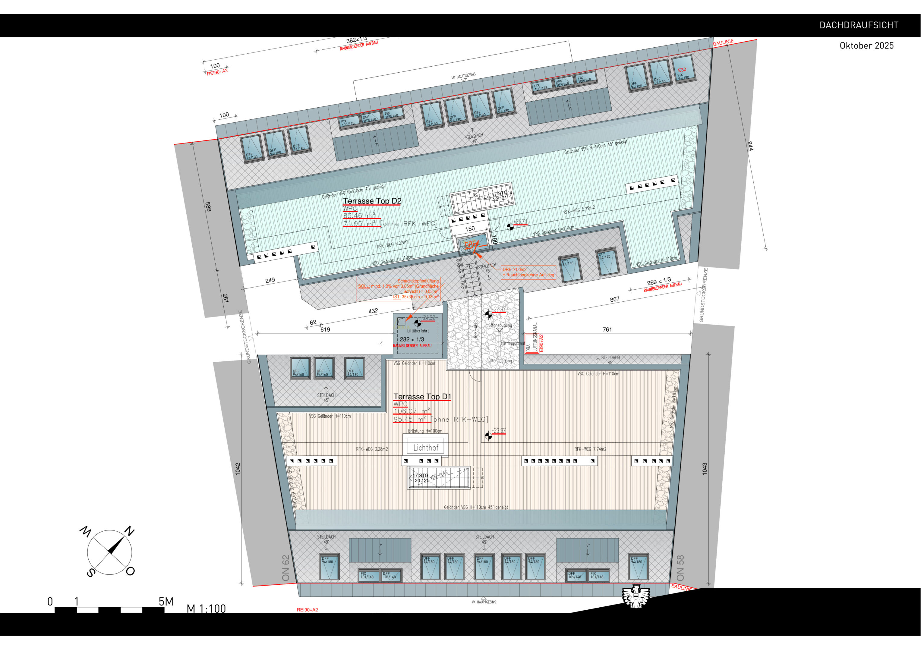 SCHÖNBRUNNER60 Entwurfsplanung Neu DG 1