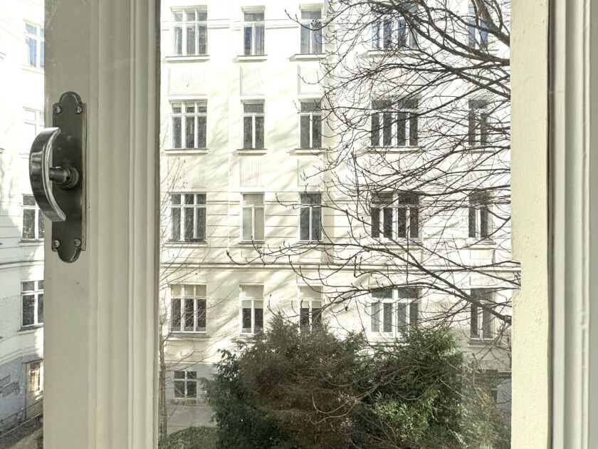 Ausblick in den Innenhof