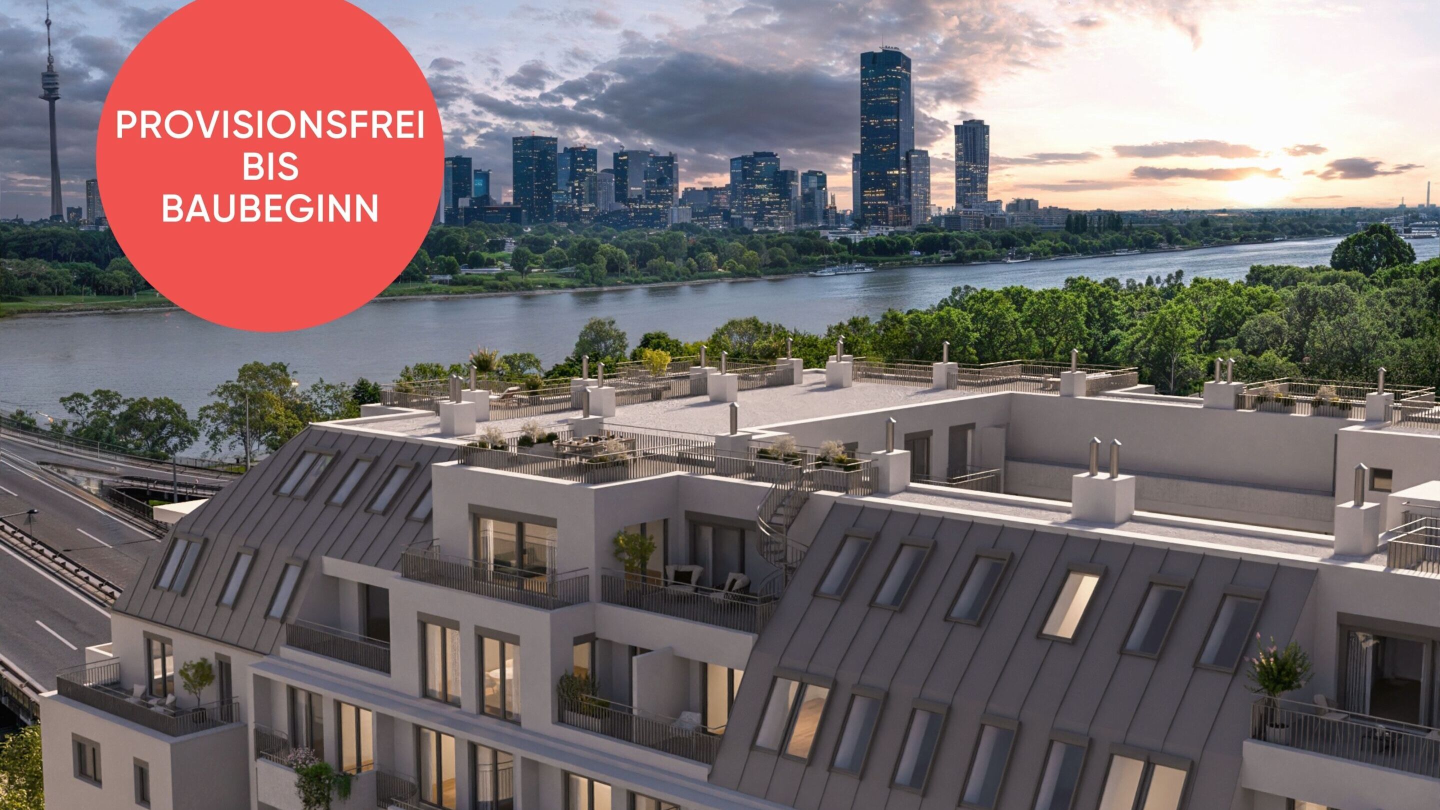 Traisengasse 20-22 | Fassade Donau