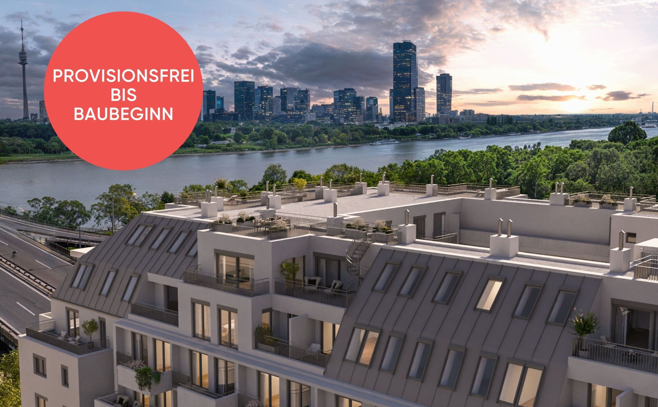 Traisengasse 20-22 | Fassade Donau