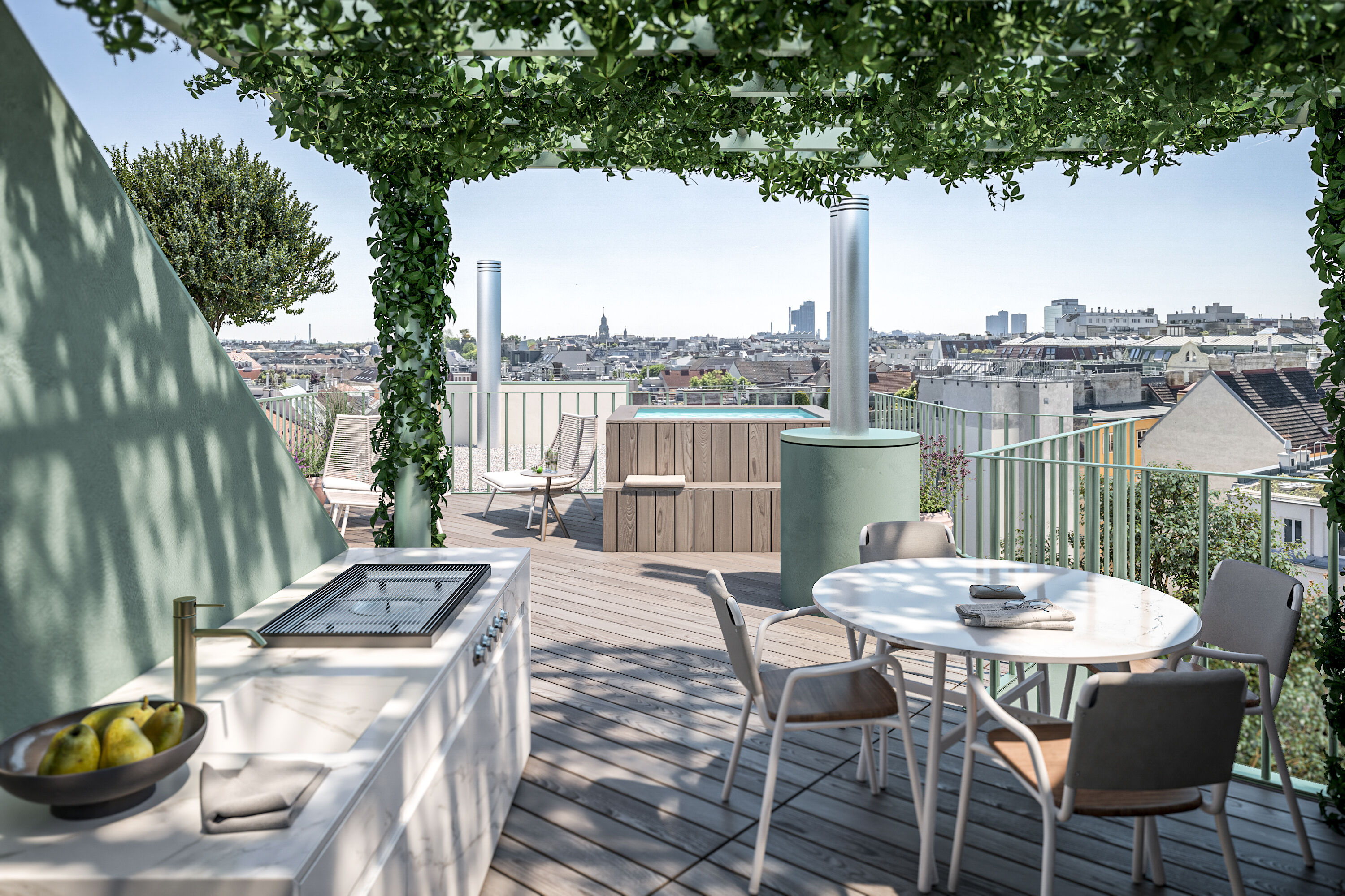 Dachterrasse | Outdoorküche