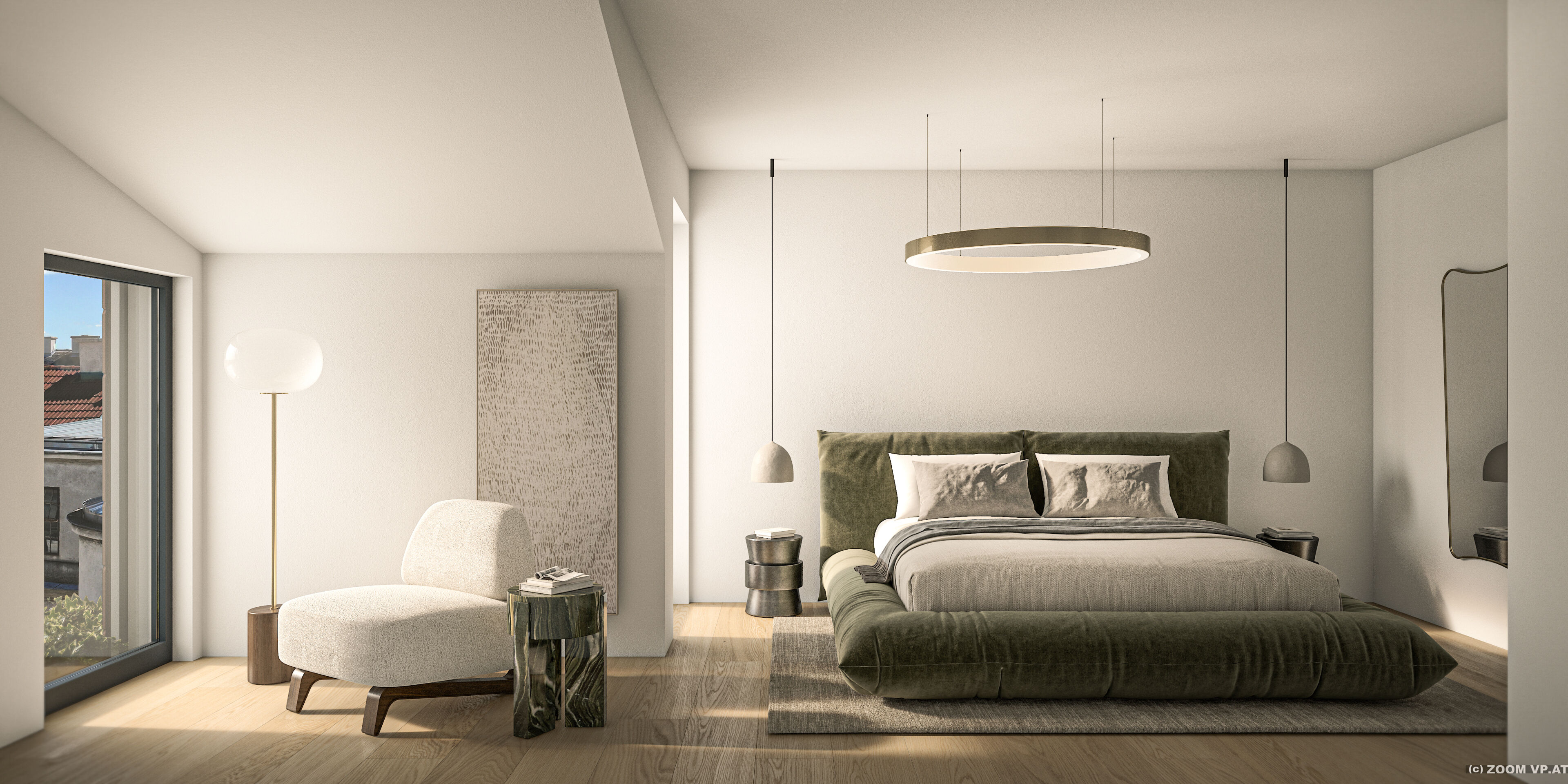 Visualisierung Schlafzimmer