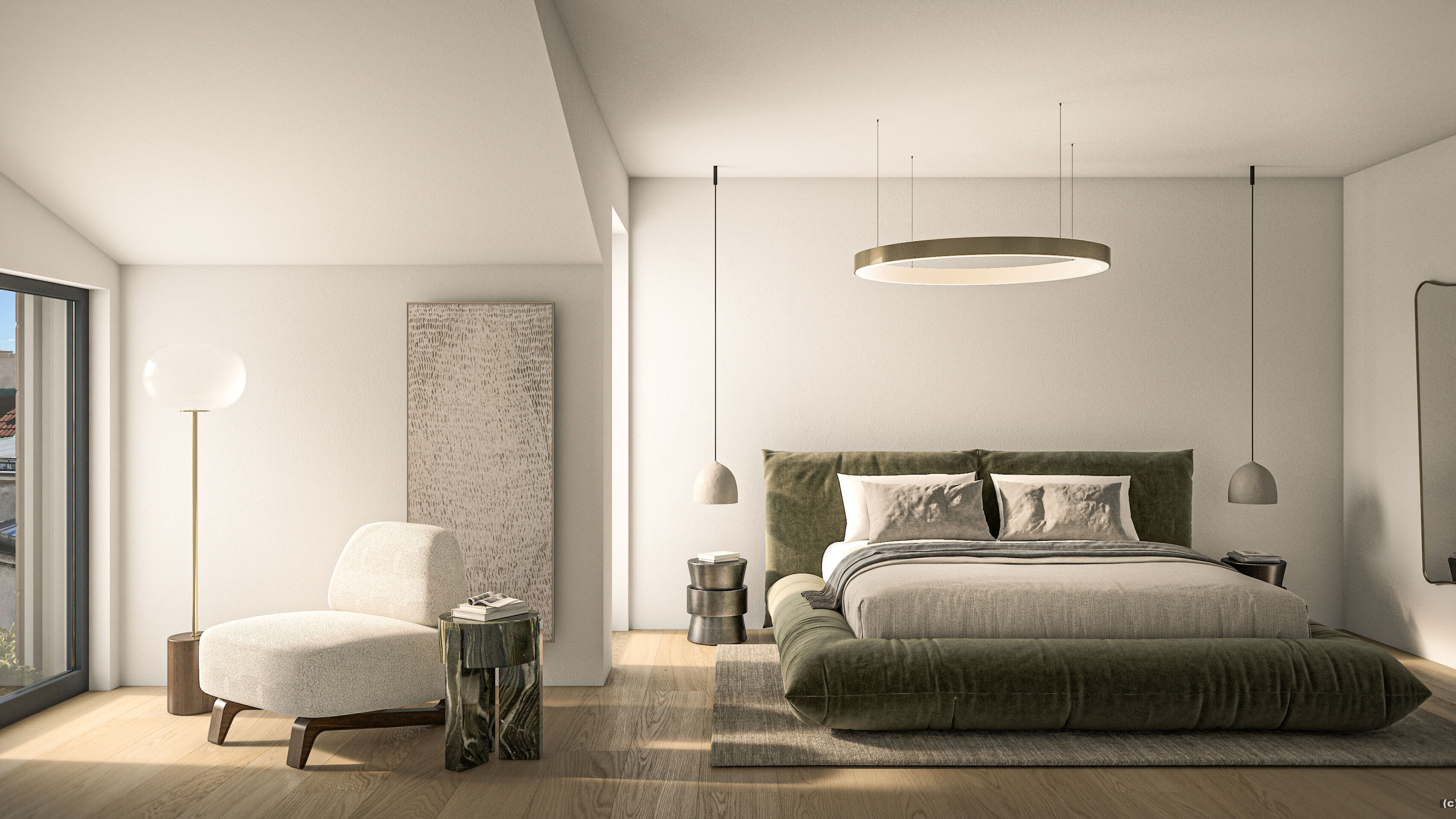 Visualisierung Schlafzimmer