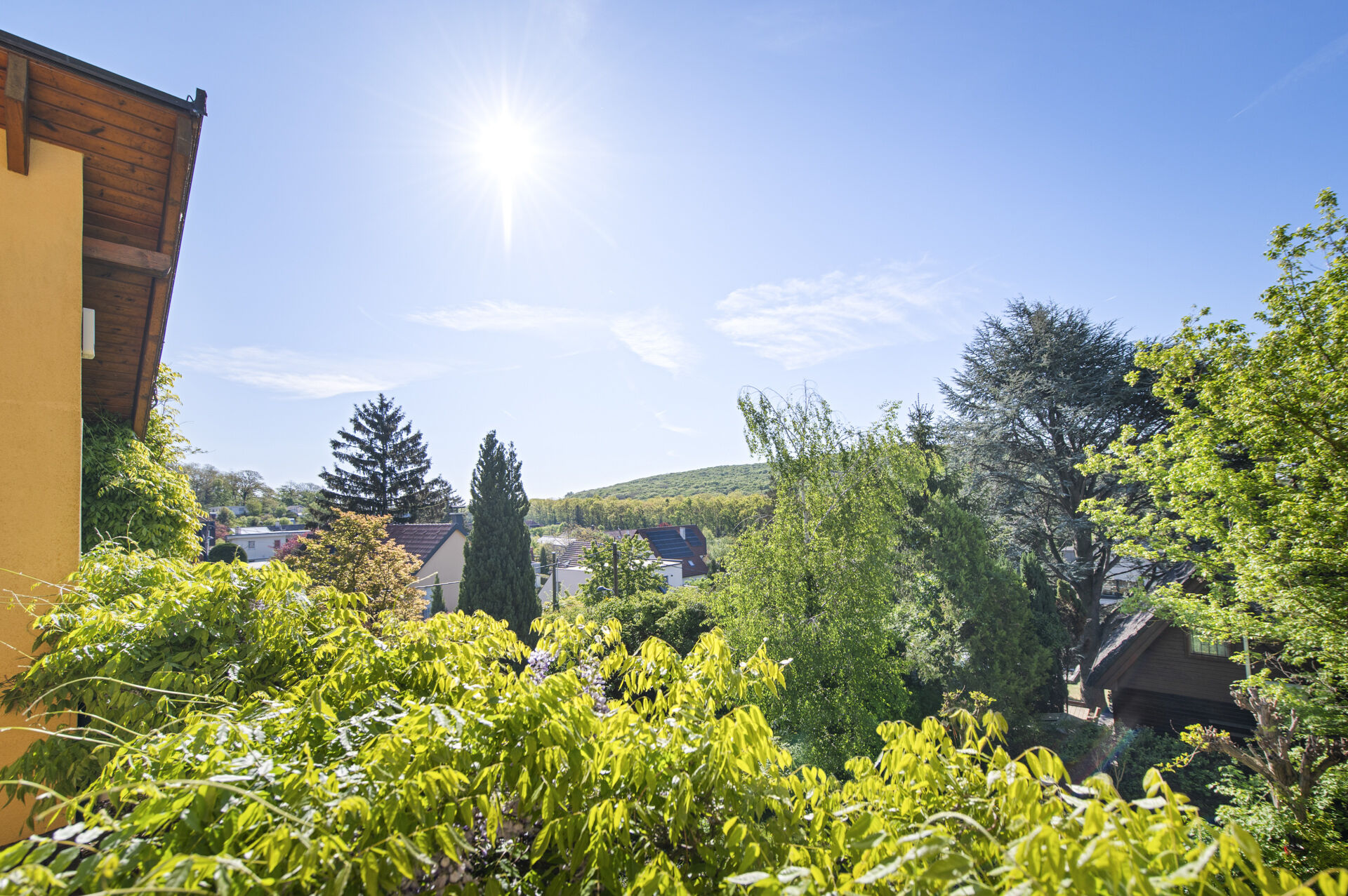 Fernblick Balkon
