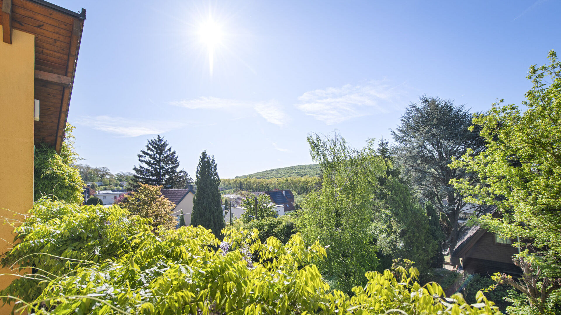 Fernblick Balkon