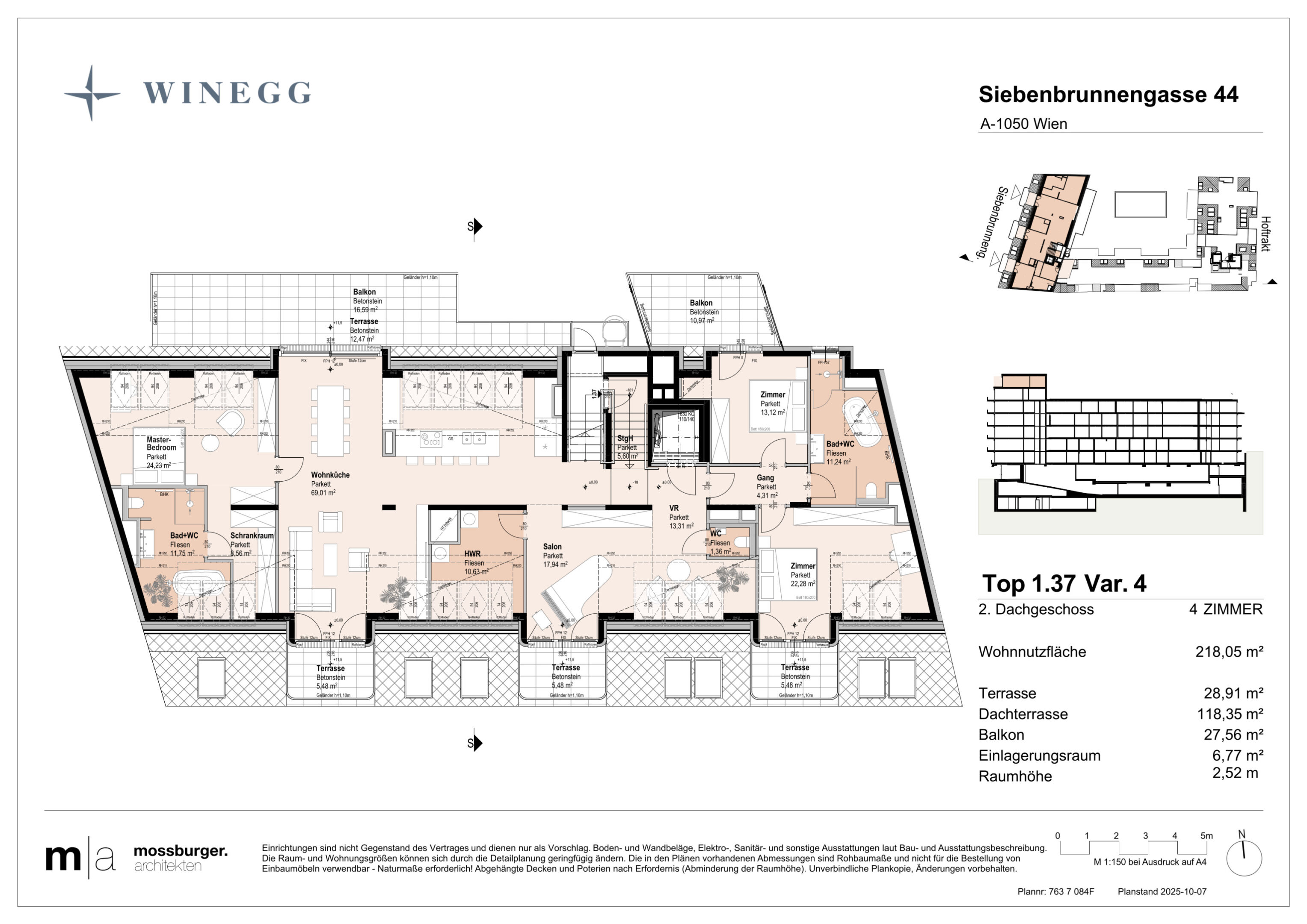 7 084F 2025-10-07 SIE 44 Verkaufsplan A4 Top 1.37 Var. 4 0