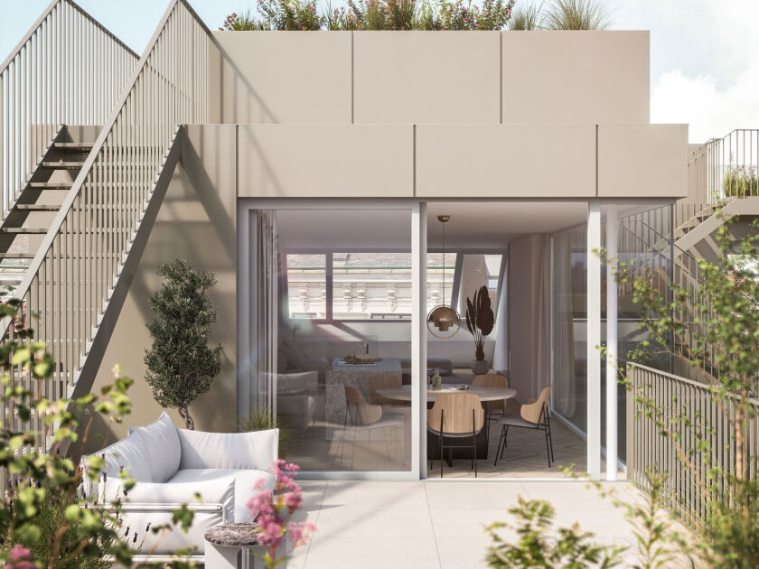 Terrassenansicht