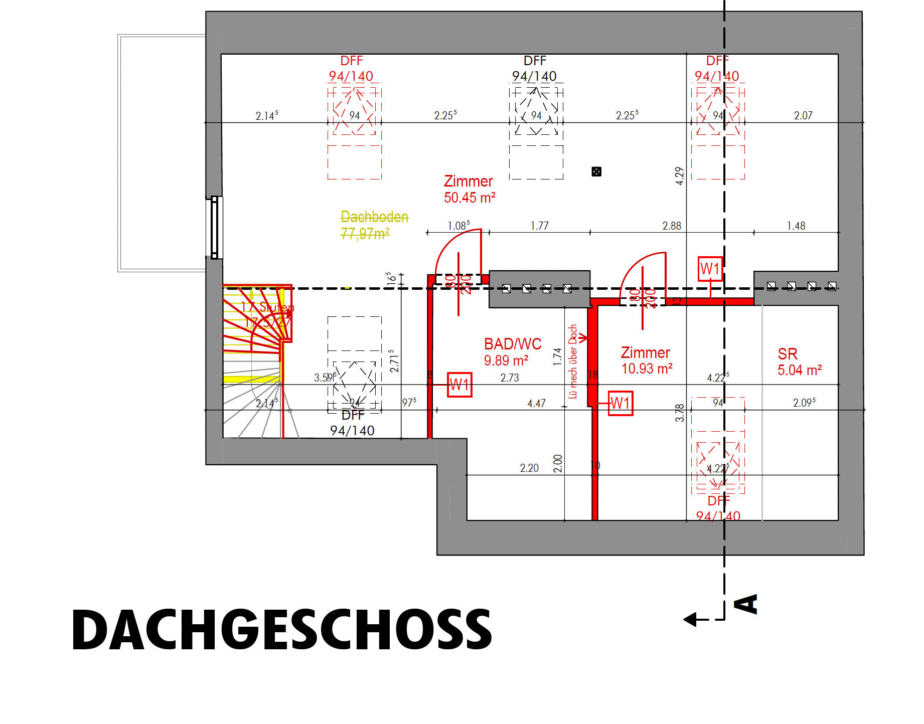 Grundriss DG