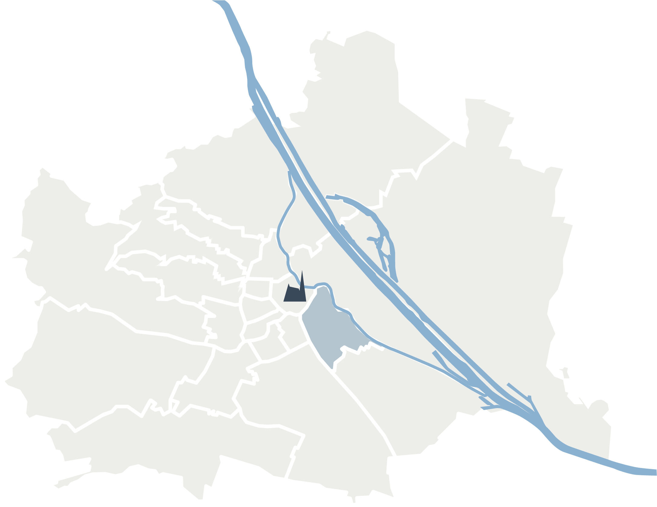 WINEGG 1030 Wien-map