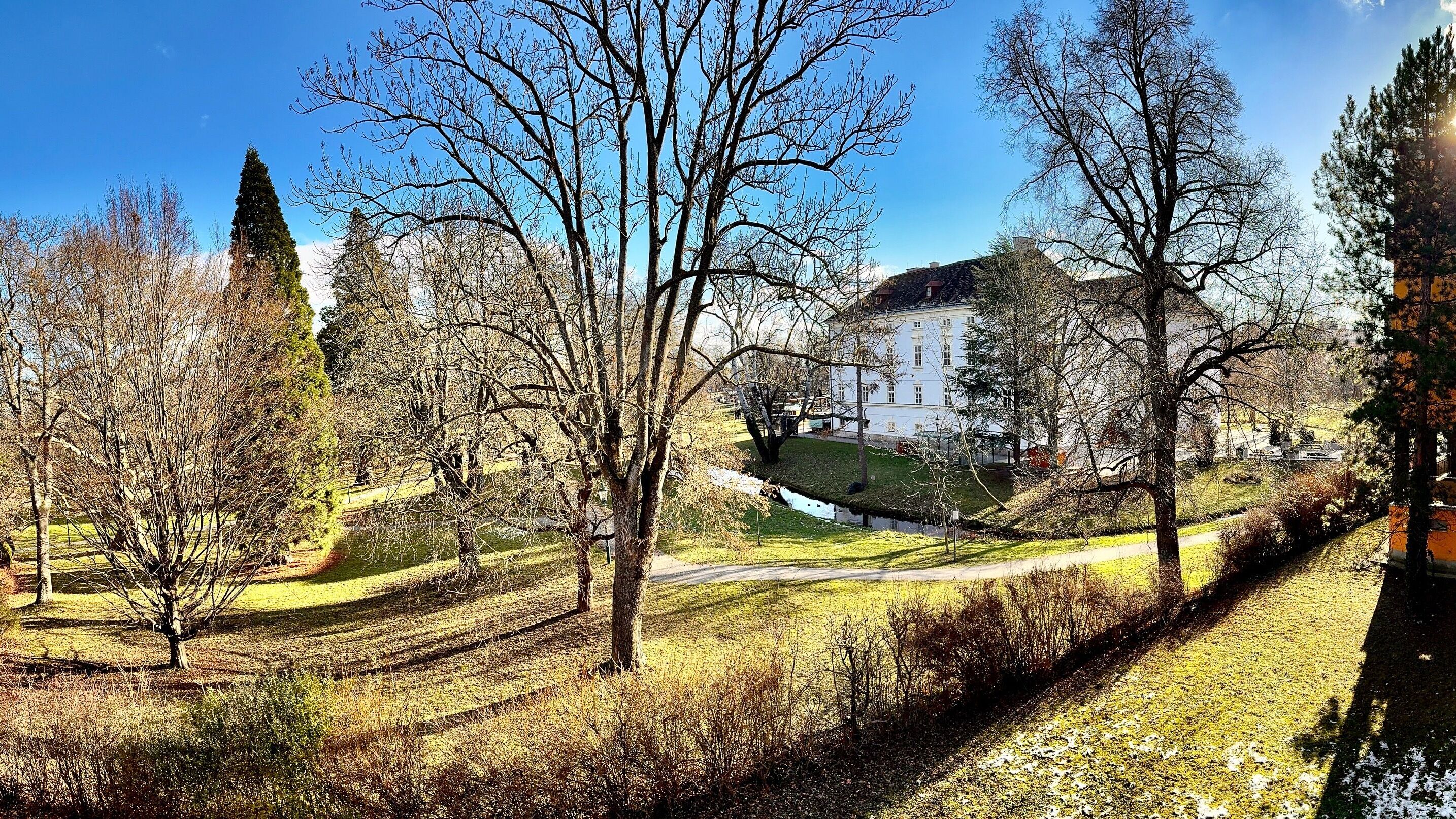 Blick vom Schlafzimmer