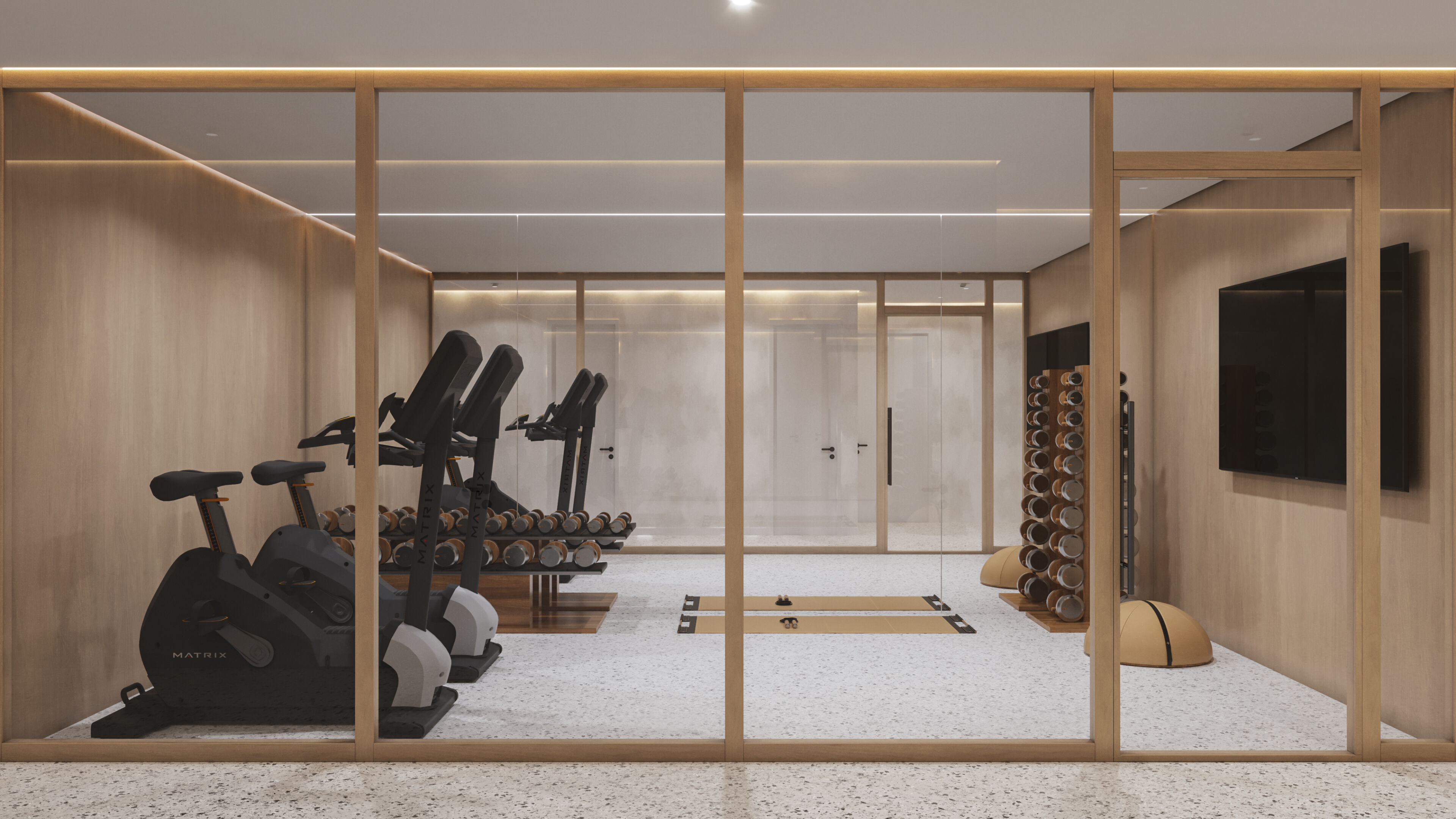 Fitnessbereich