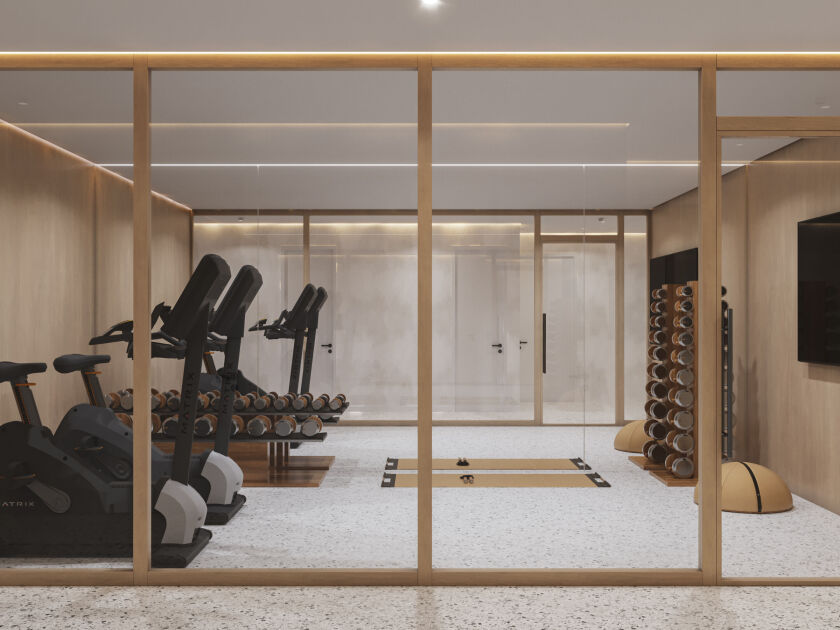 Fitnessbereich