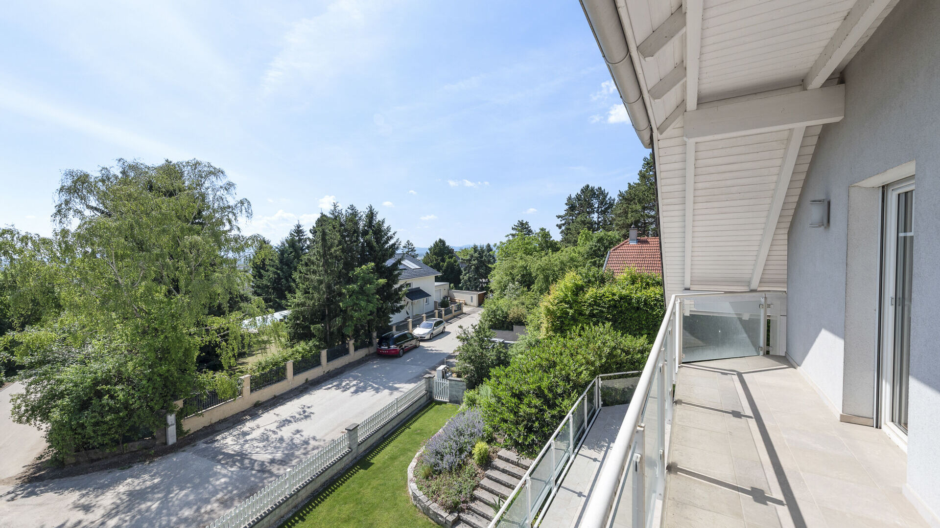 Balkon bei Kinderzimmer