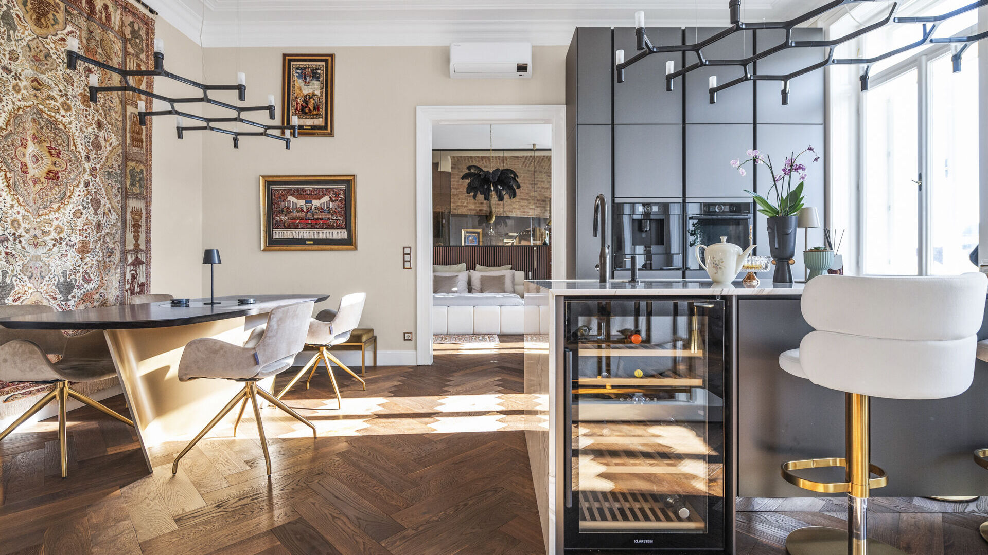 Koch- und Essbereich