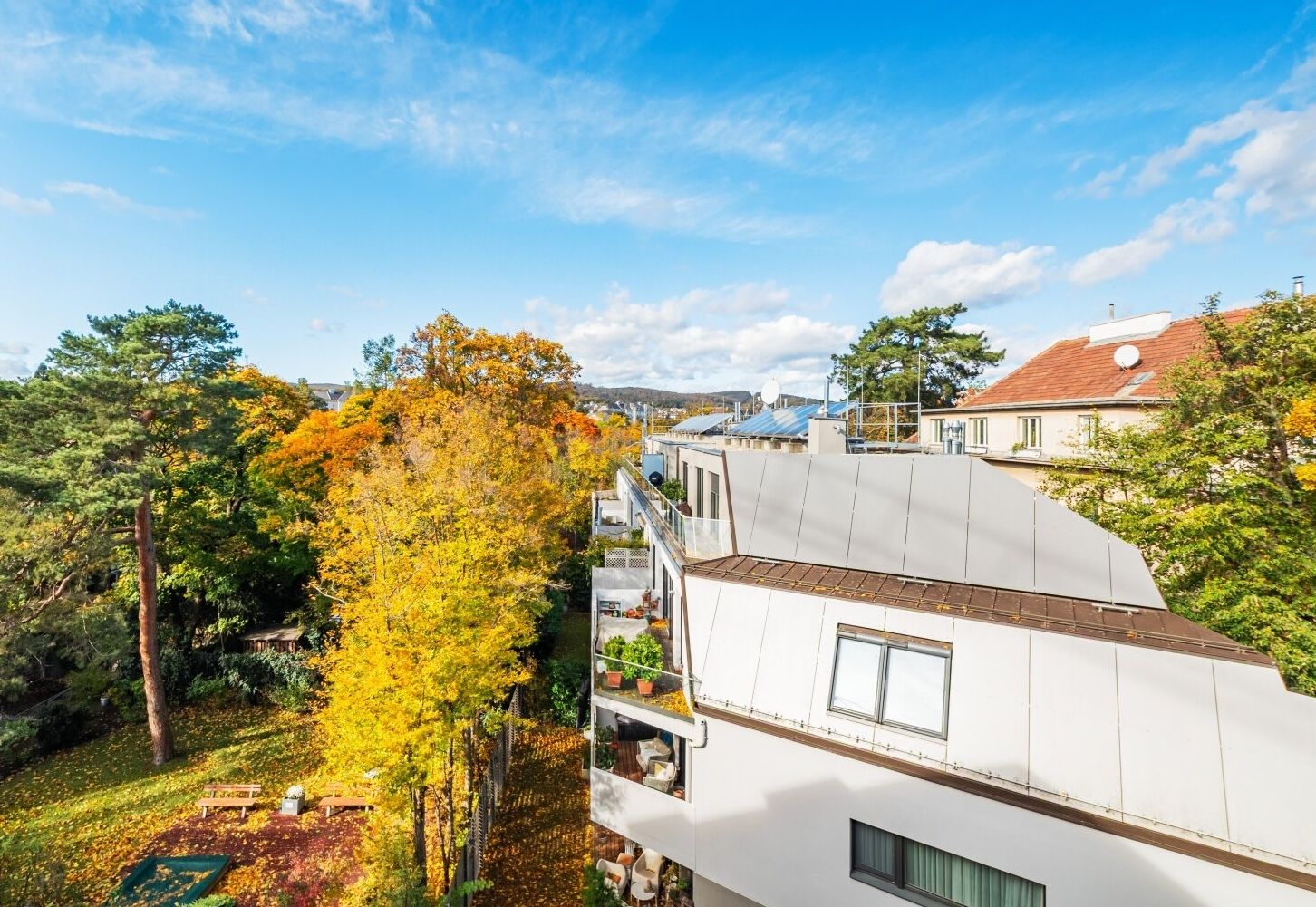 Ausblick von Terrasse