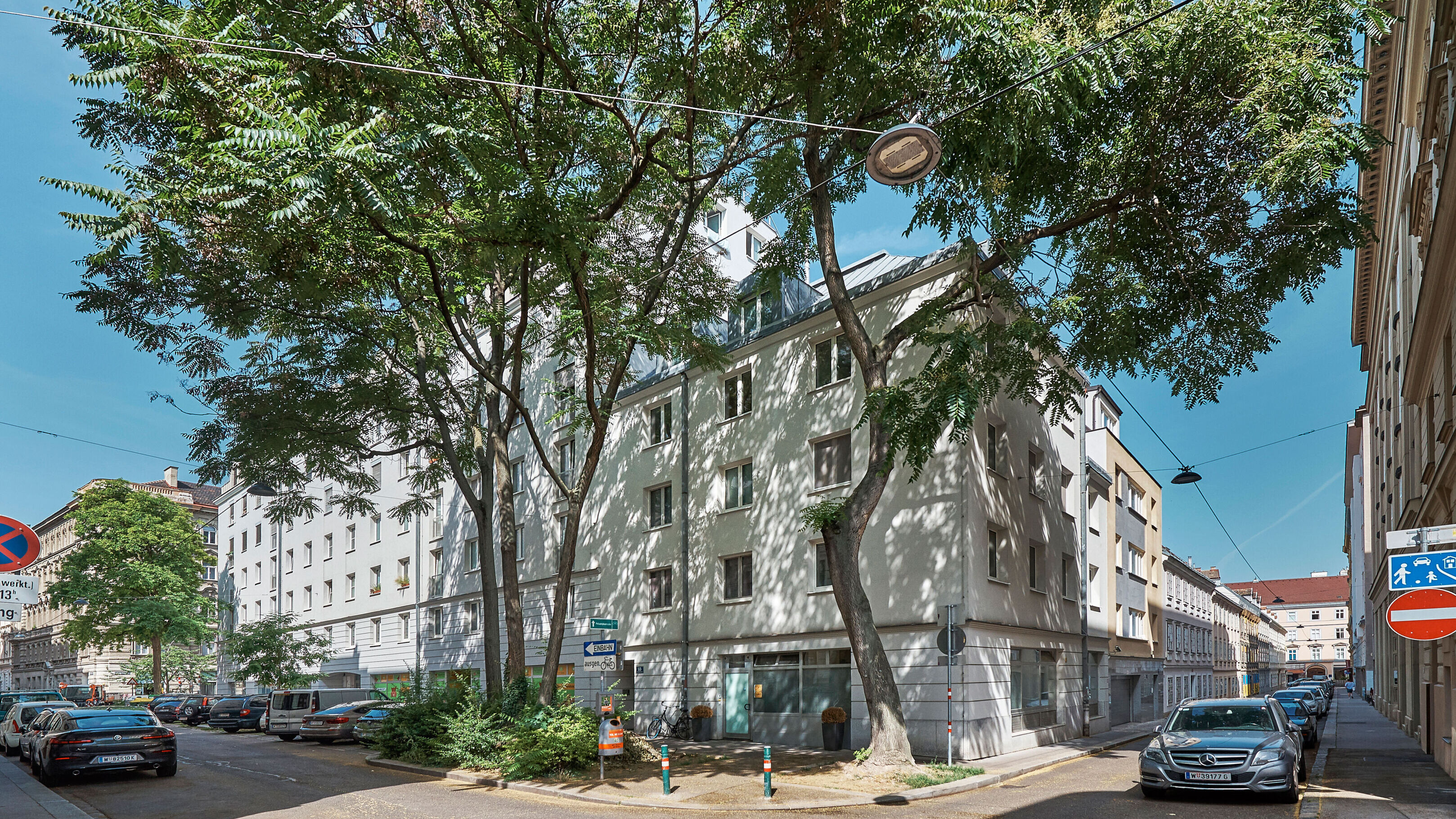 Hausansicht Schäffergasse/Freundgasse