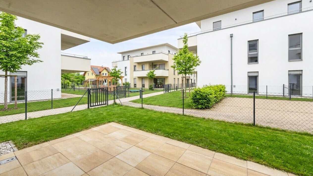 Terrasse und Garten
