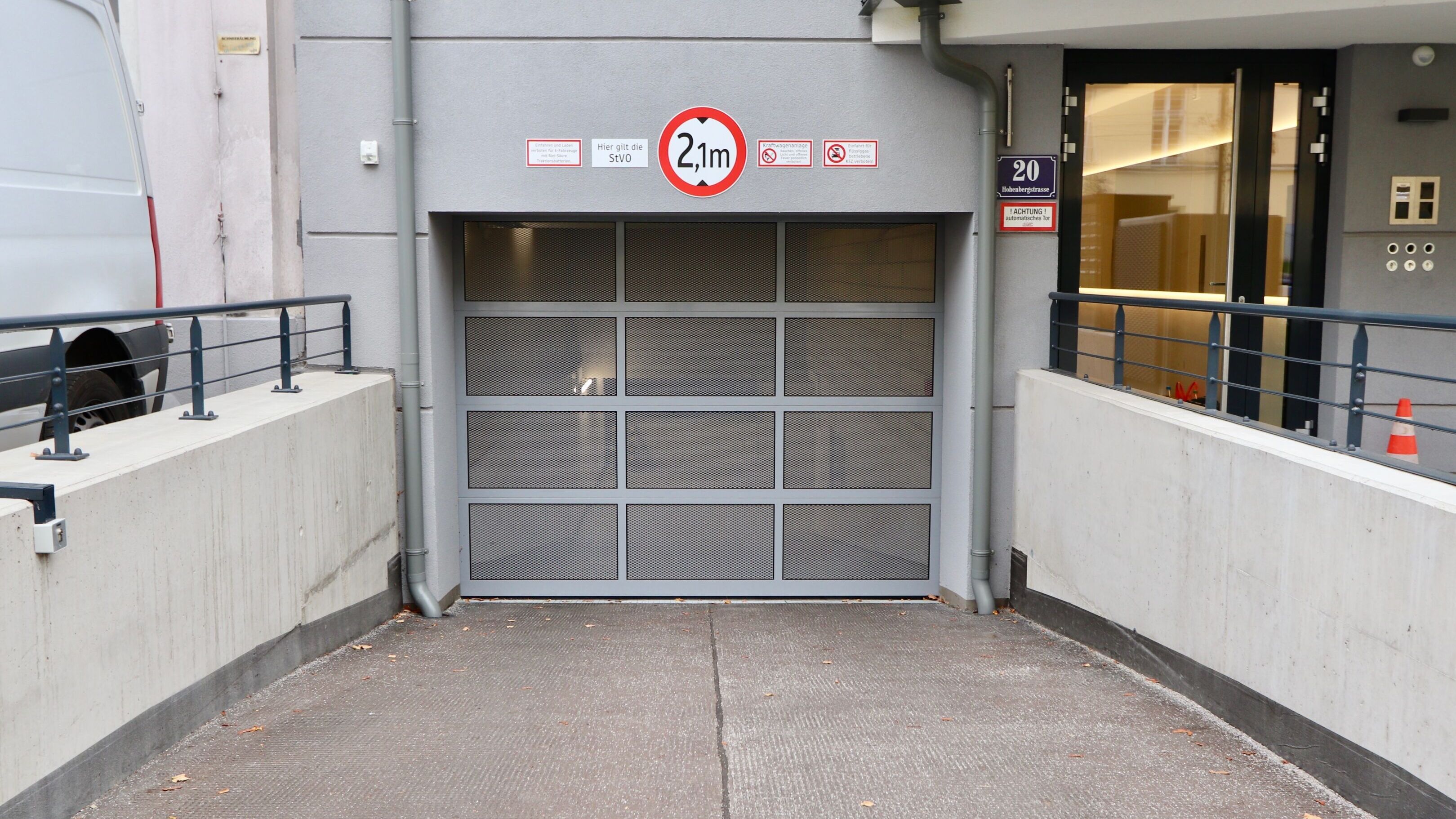 Einfahrt Tiefgarage
