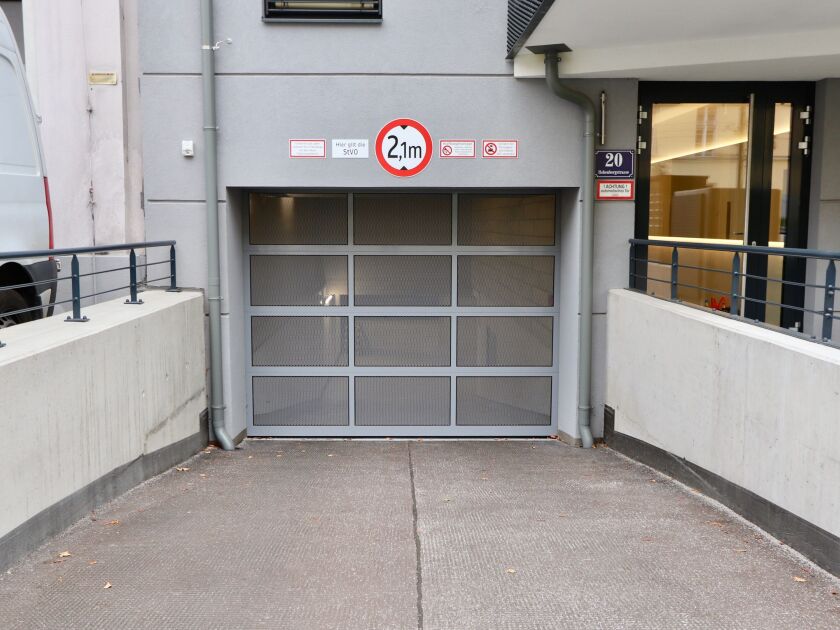 Einfahrt Tiefgarage