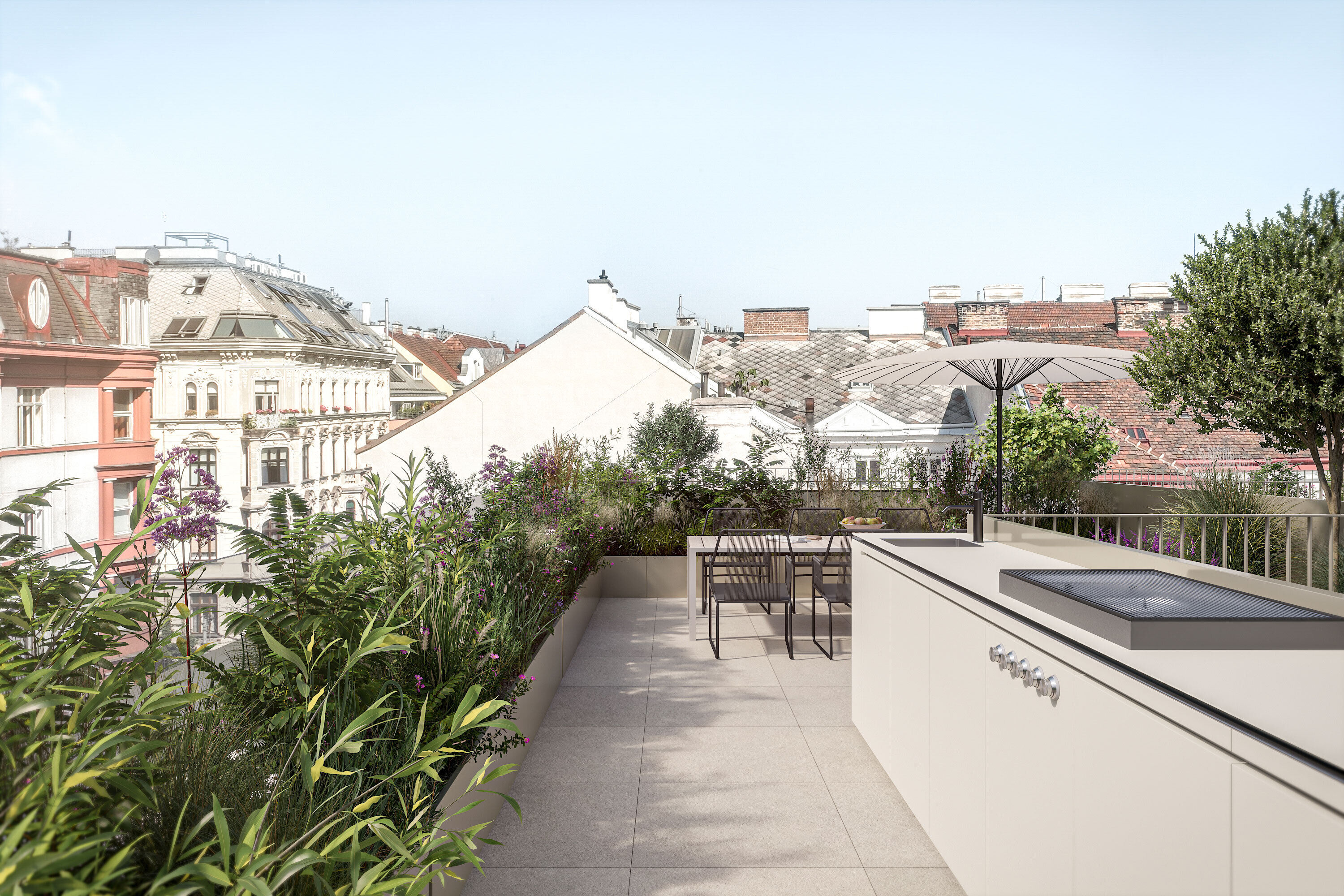 Terrassenansicht
