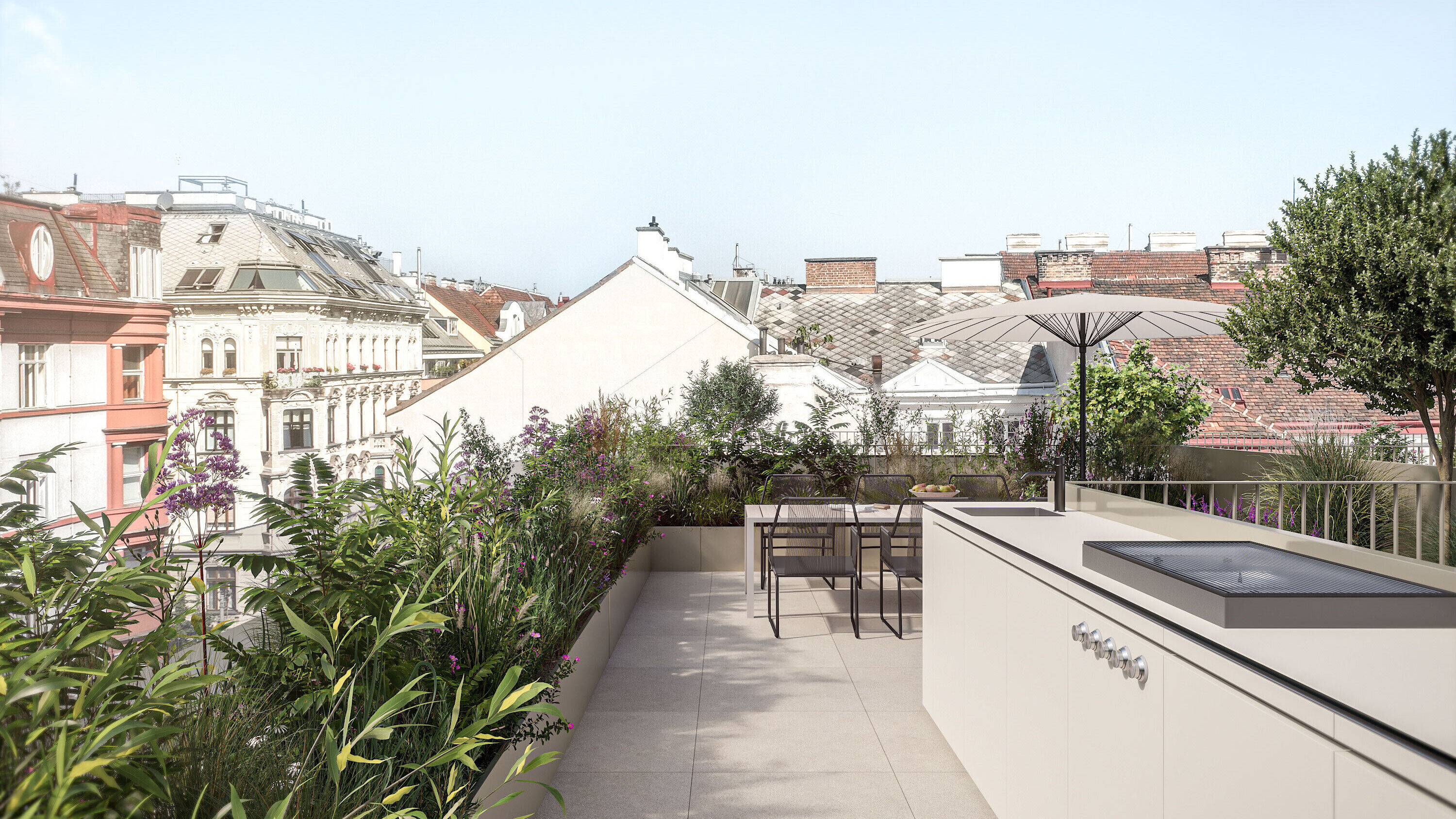 Terrassenansicht