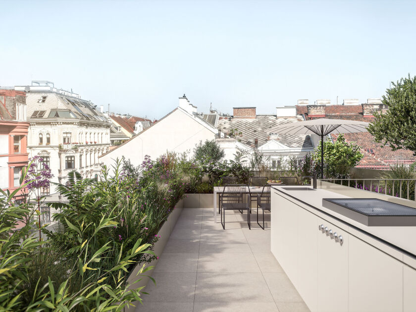 Terrassenansicht