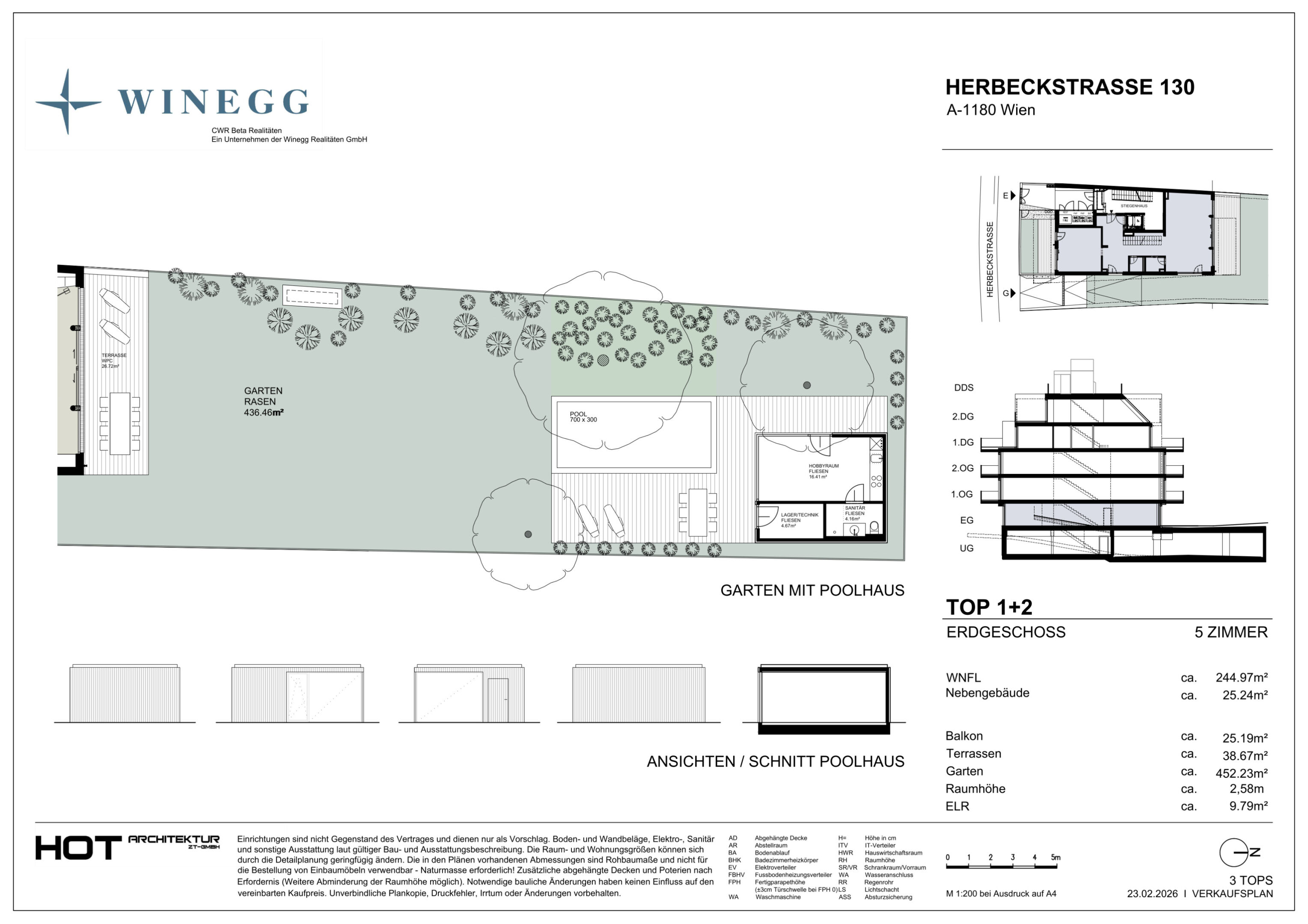 Verkaufsplan Herbeckstraße Top 1+2 1