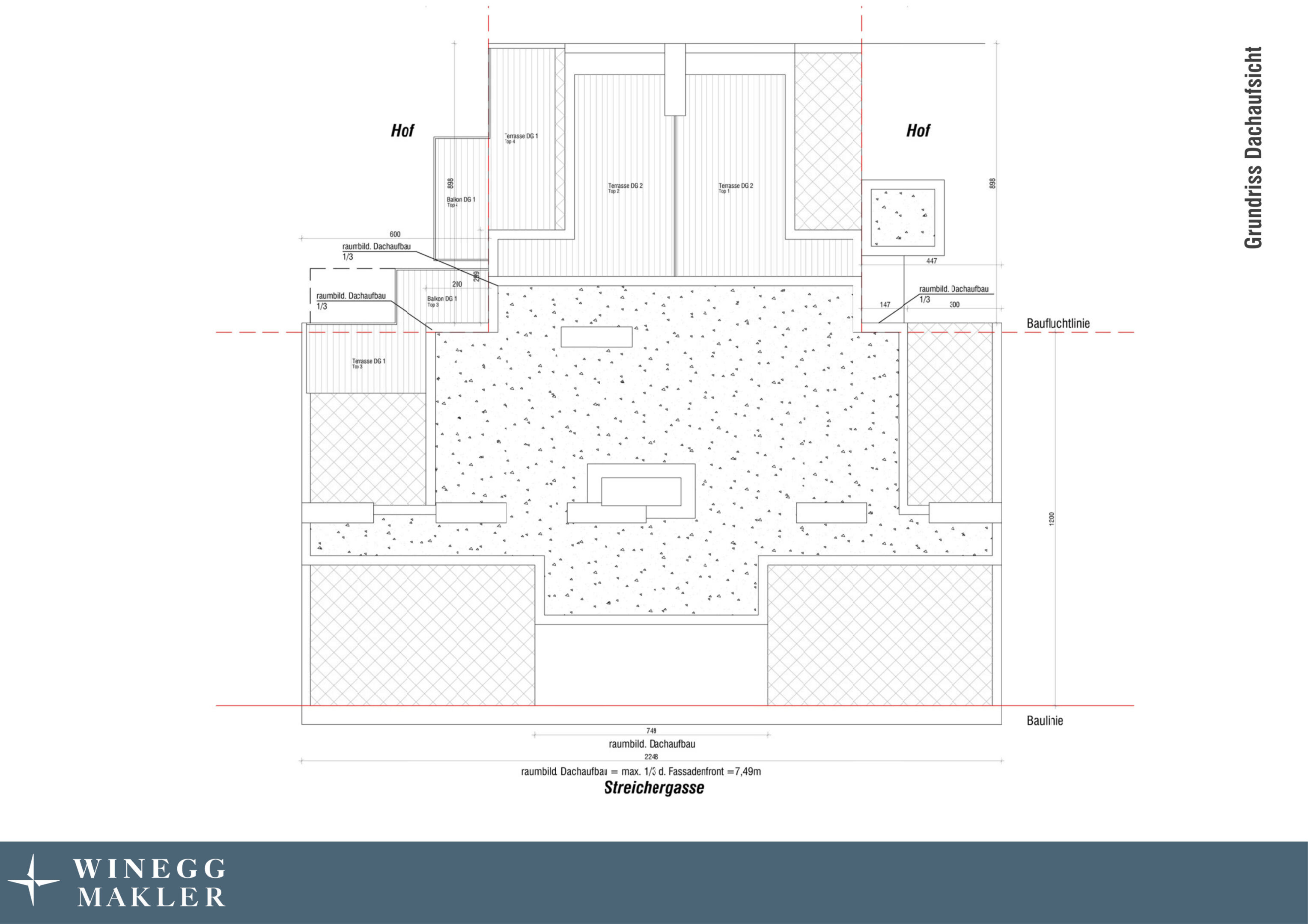 Streichergasse GR Dachaufsicht 0