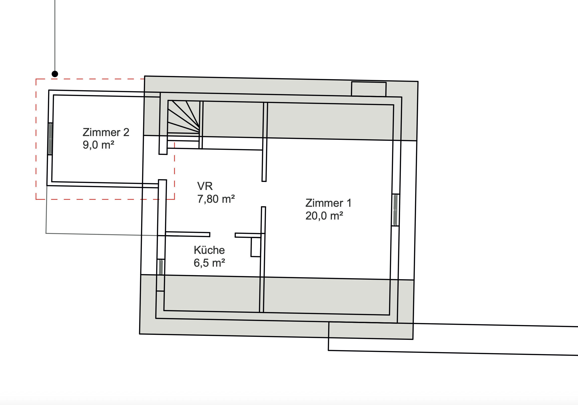 Grundriss Bestand EG