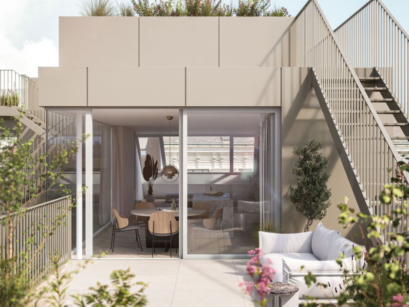 Terrassenansicht