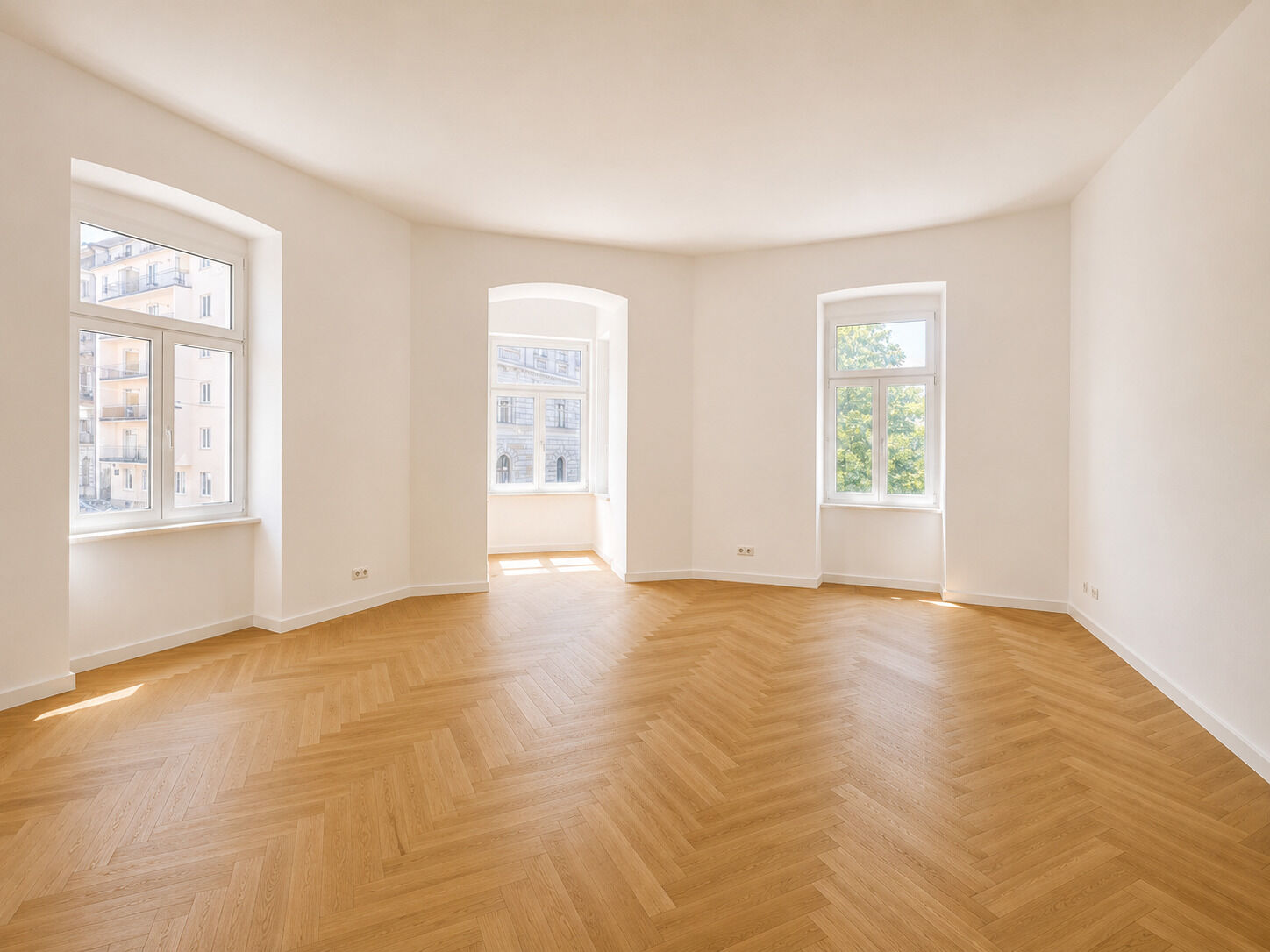 Wohnraum mit Erker