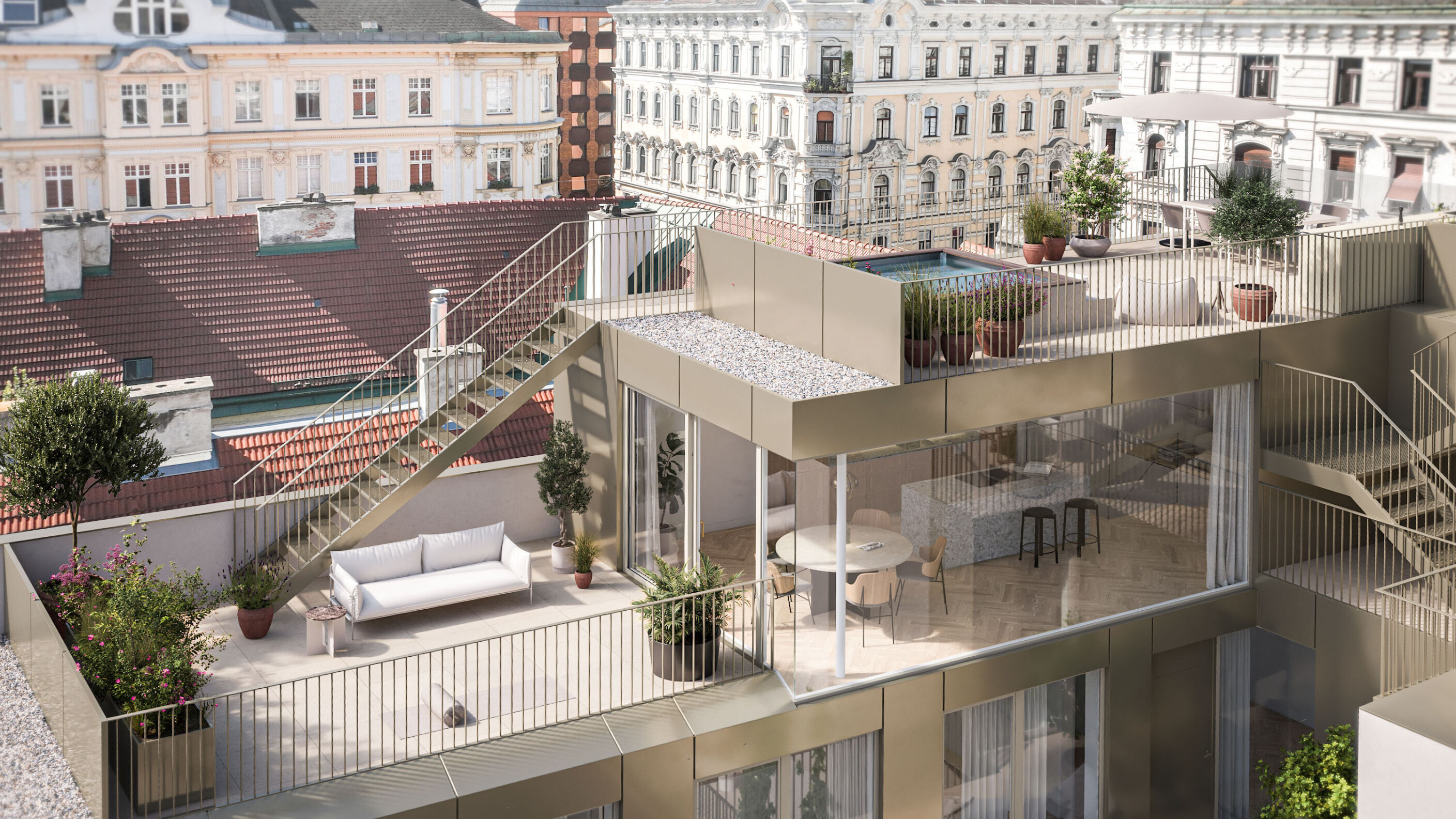 Terrassenansicht | Top 15