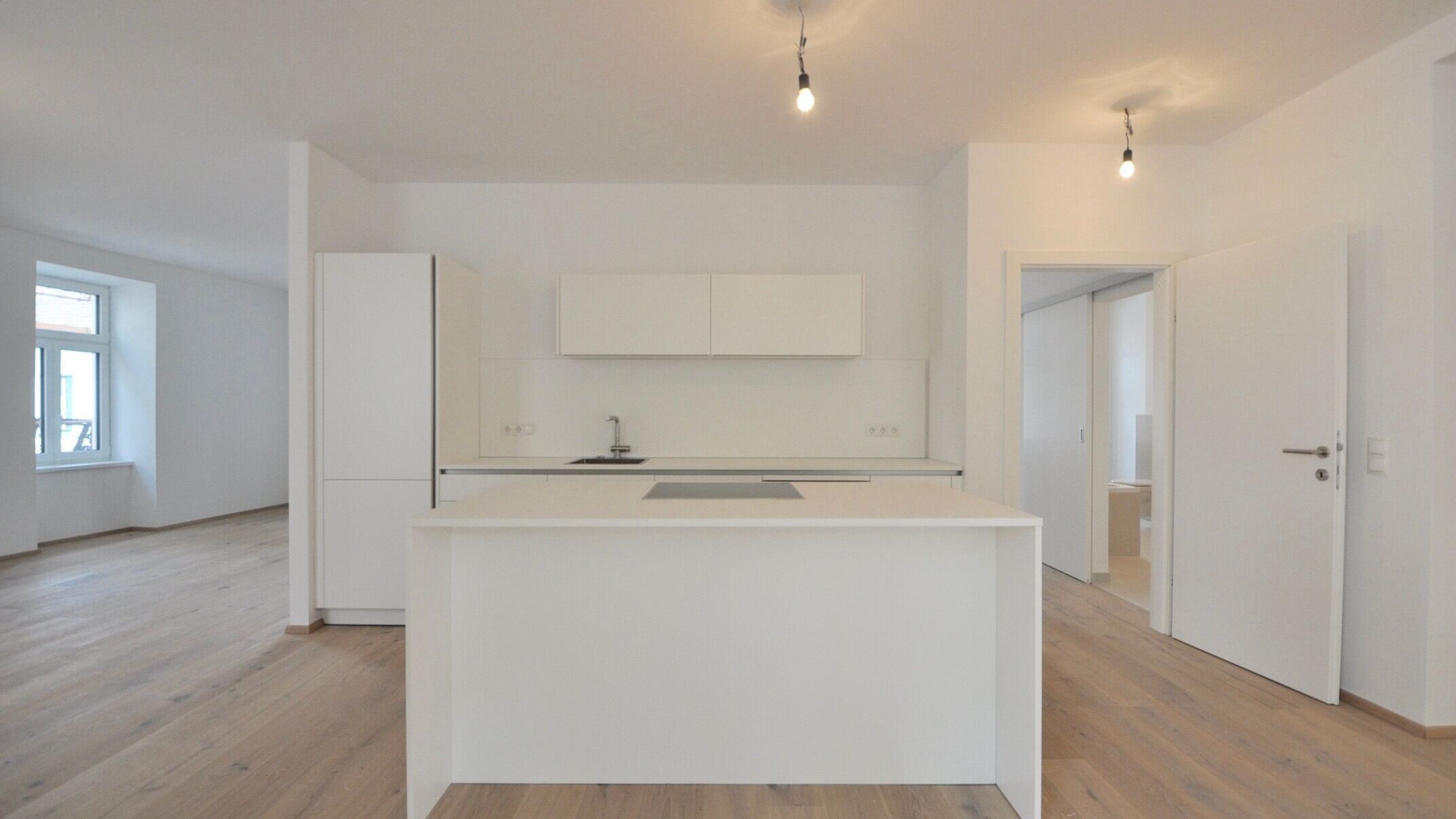 voll ausgestattete EWE-Küche