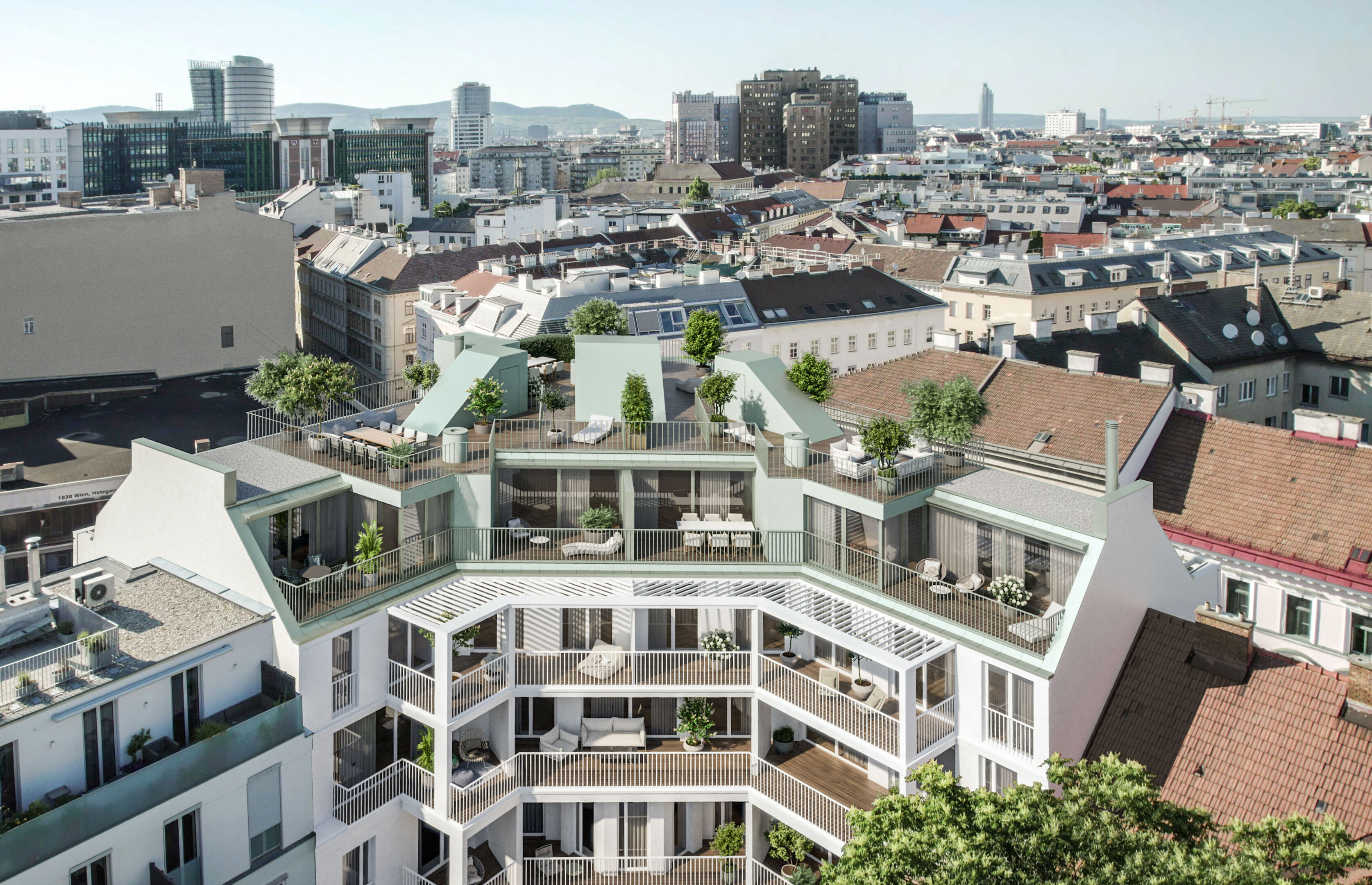 Terrassenansicht