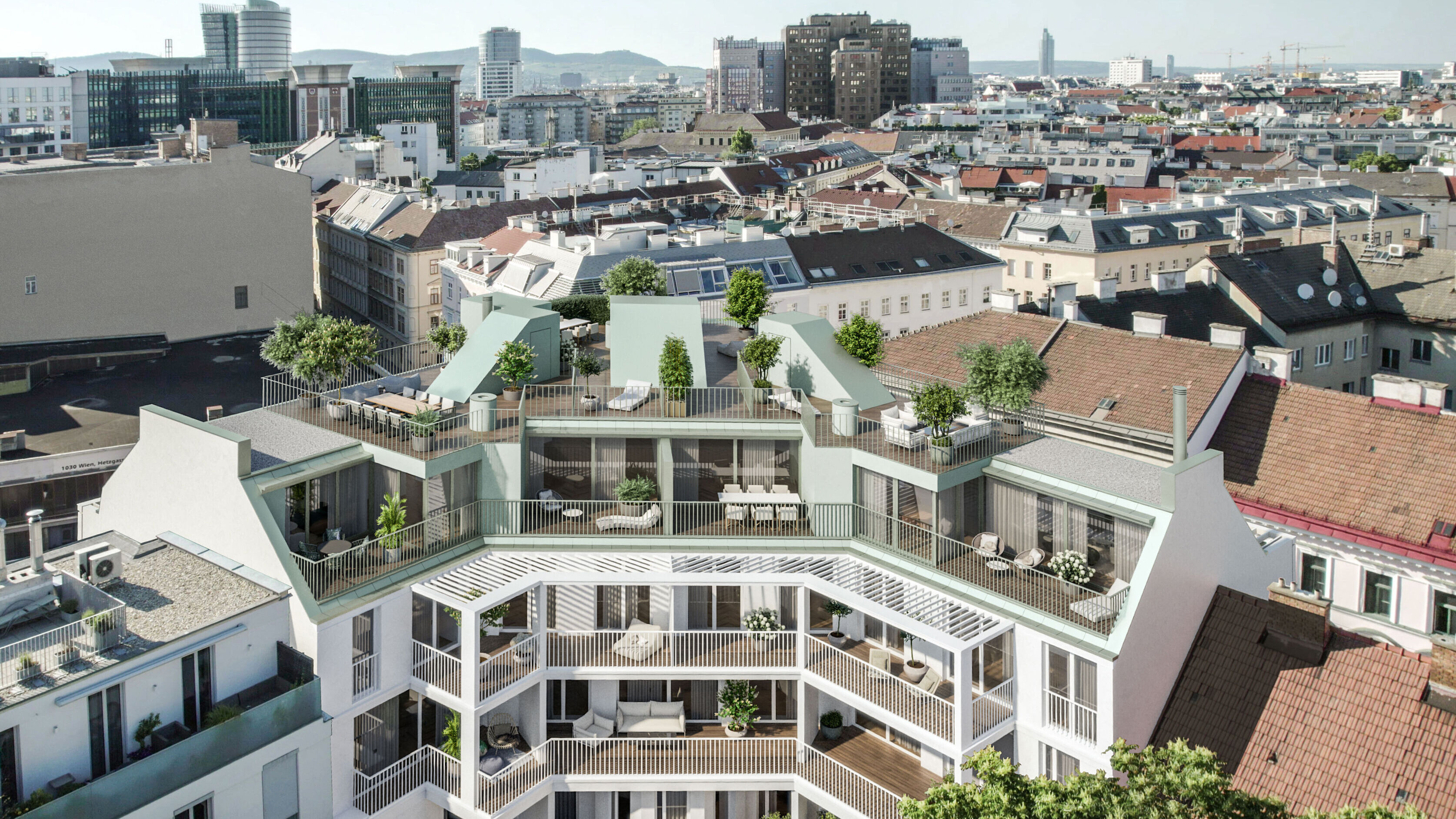 Terrassenansicht