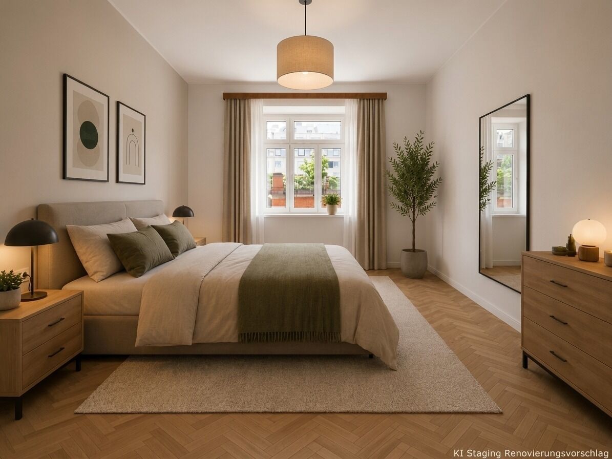 Renovierungsvorschlag Schlafzimmer
