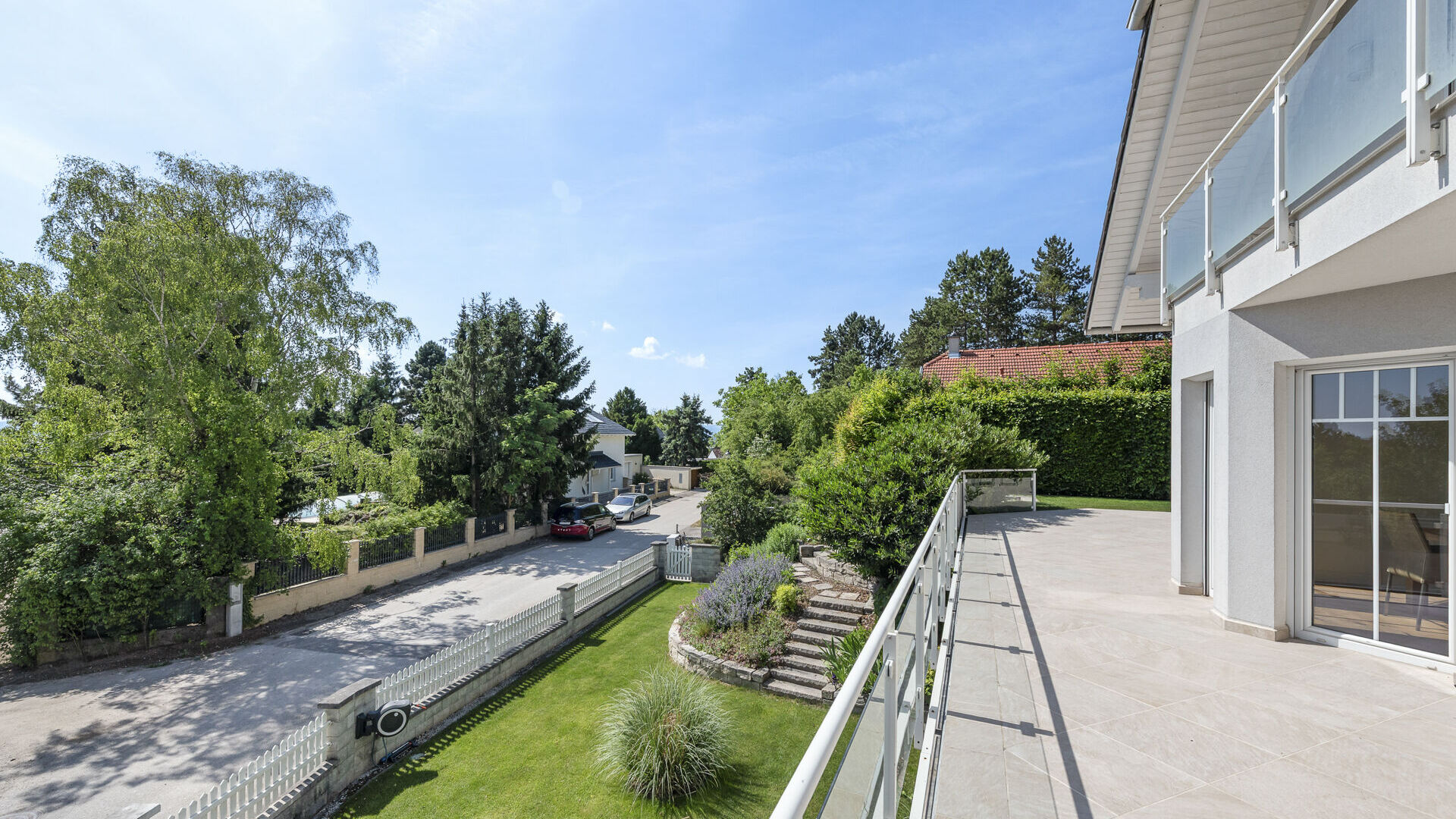 Terrasse beim Essbereich
