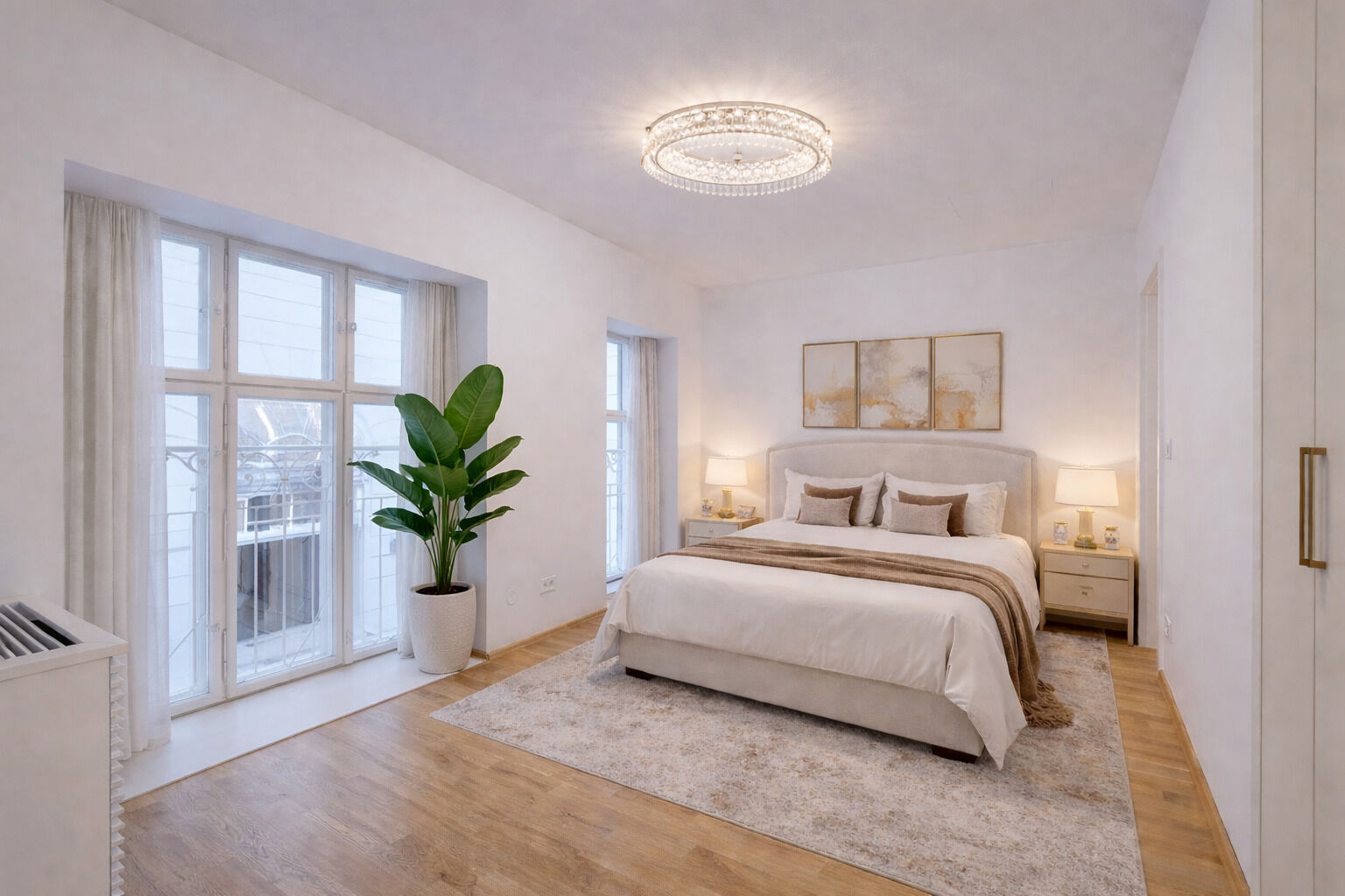 Schlafzimmer KI-Gestaltungsvorschlag