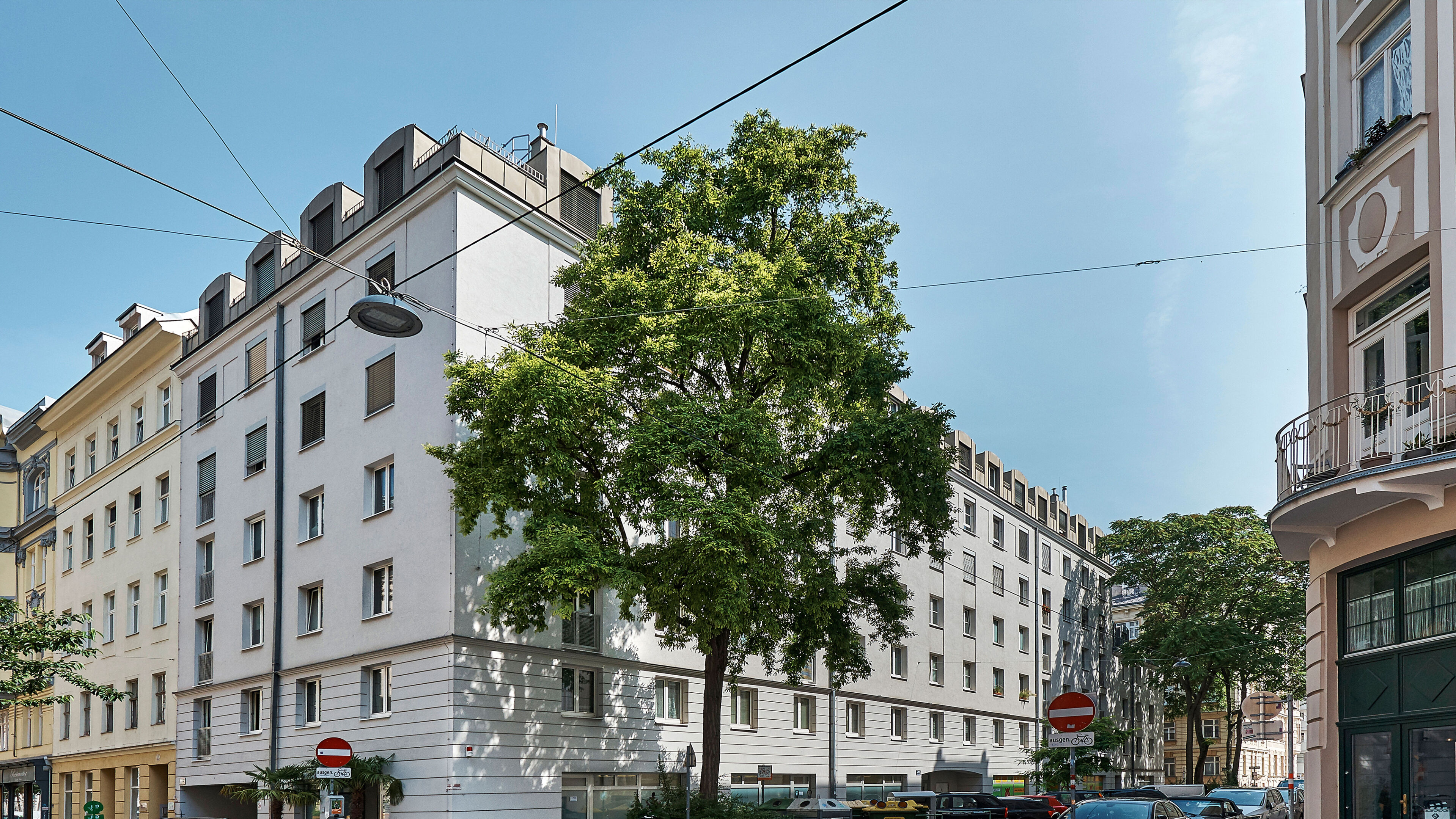 Schäffergasse 18-20 - Fassade Grosse Neugasse